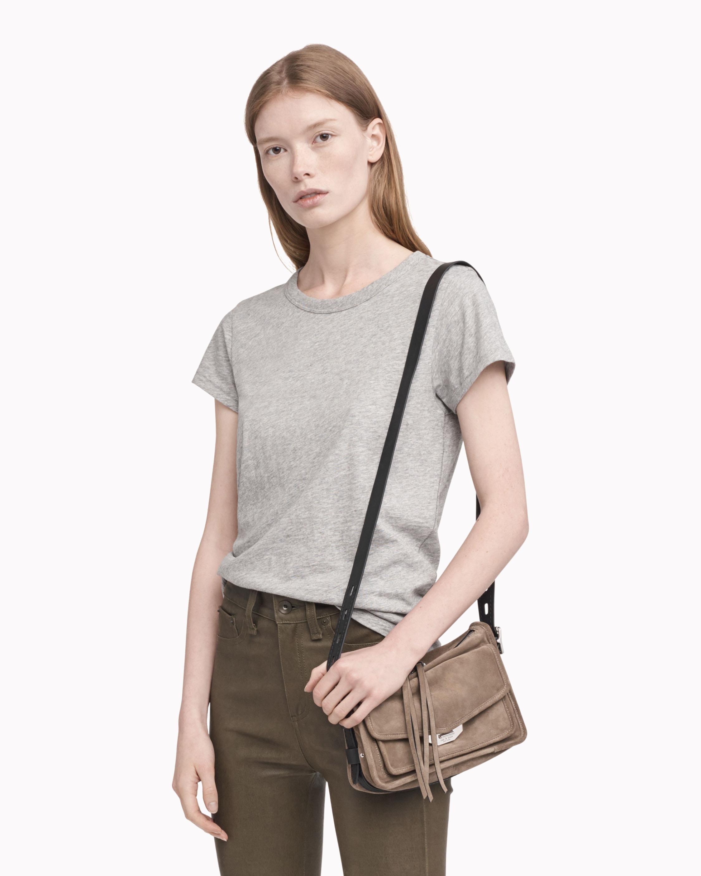 rag and bone suede bag