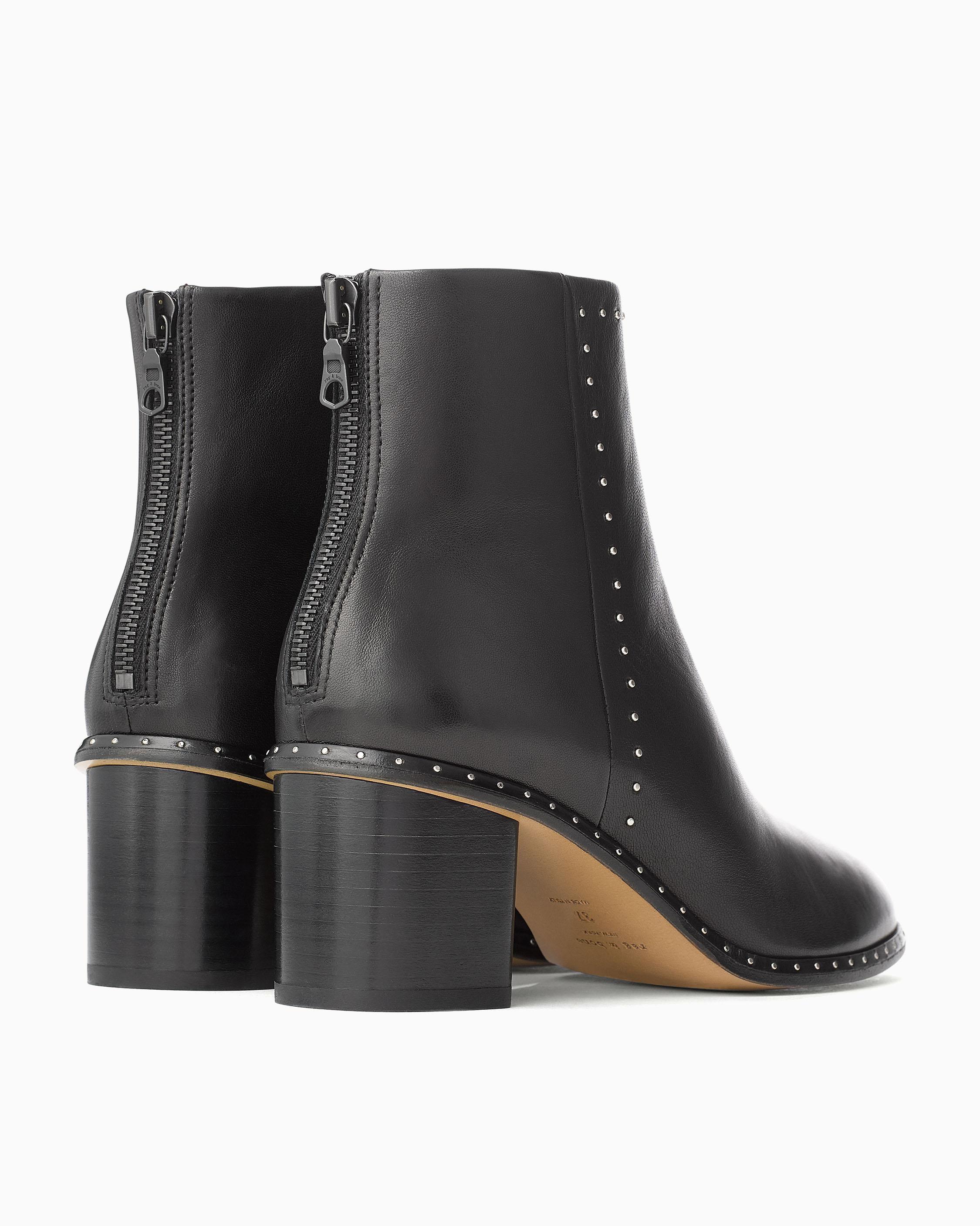 rag and bone studded booties