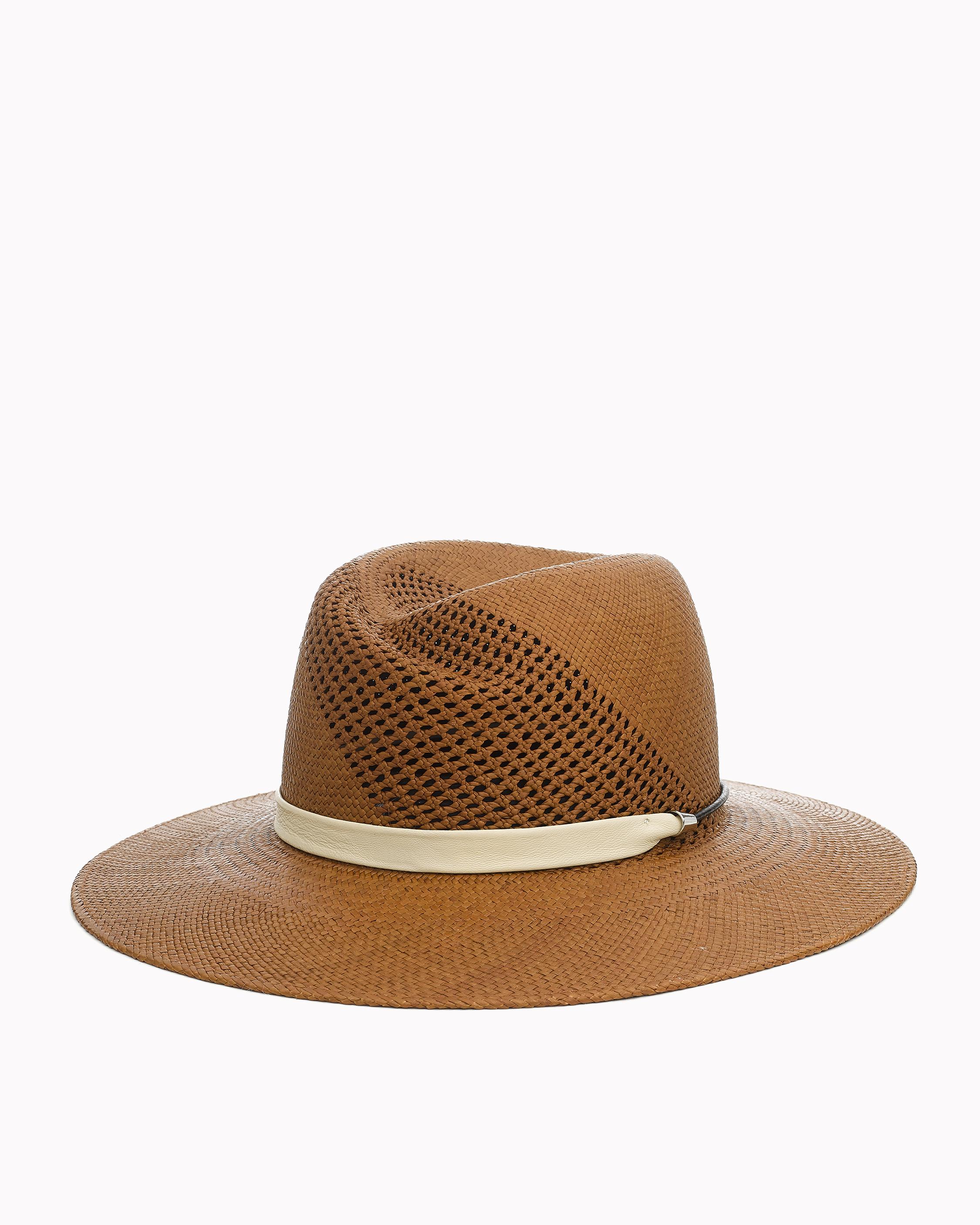 Rag and bone zoe straw fedora Clearance