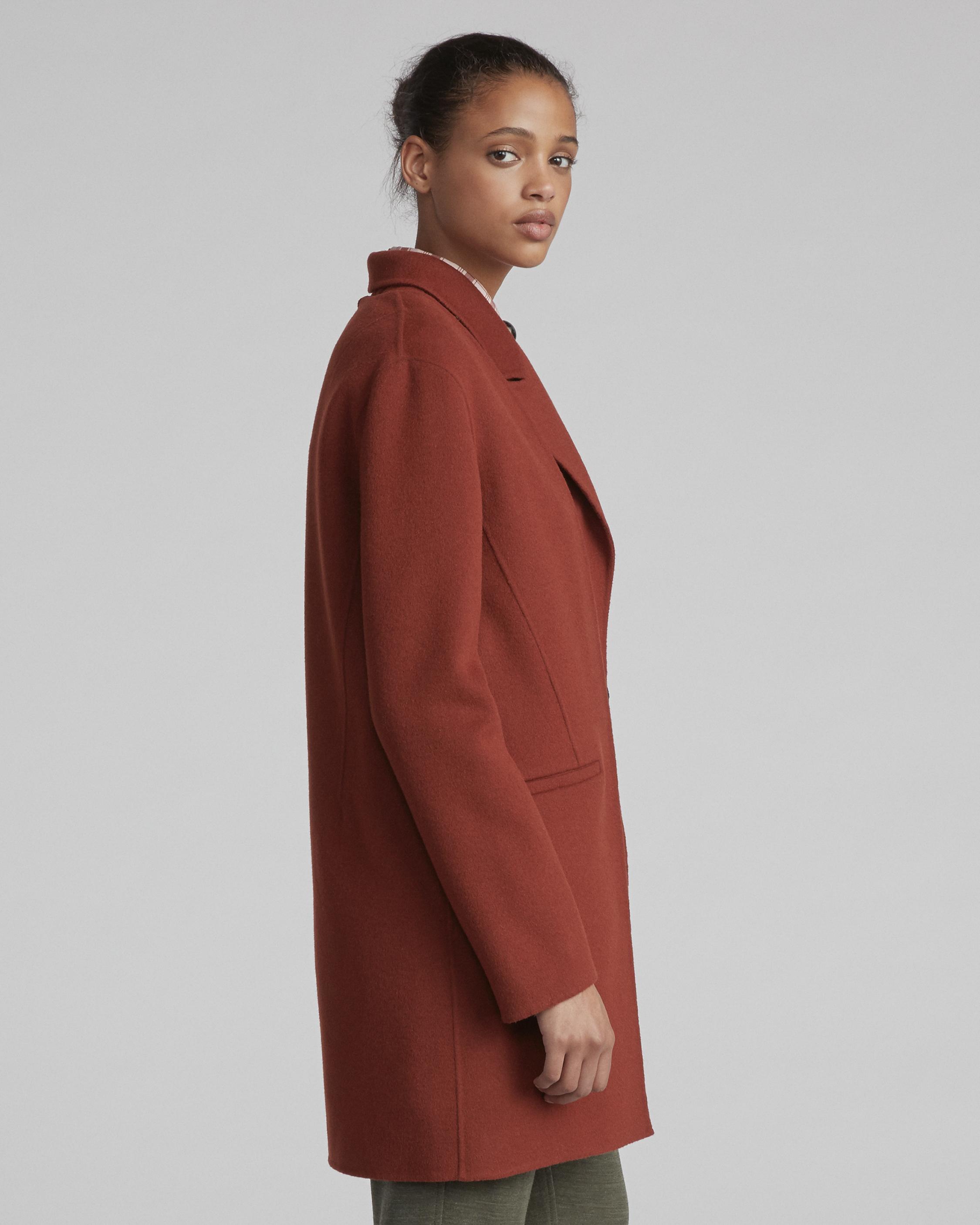 rag and bone red coat