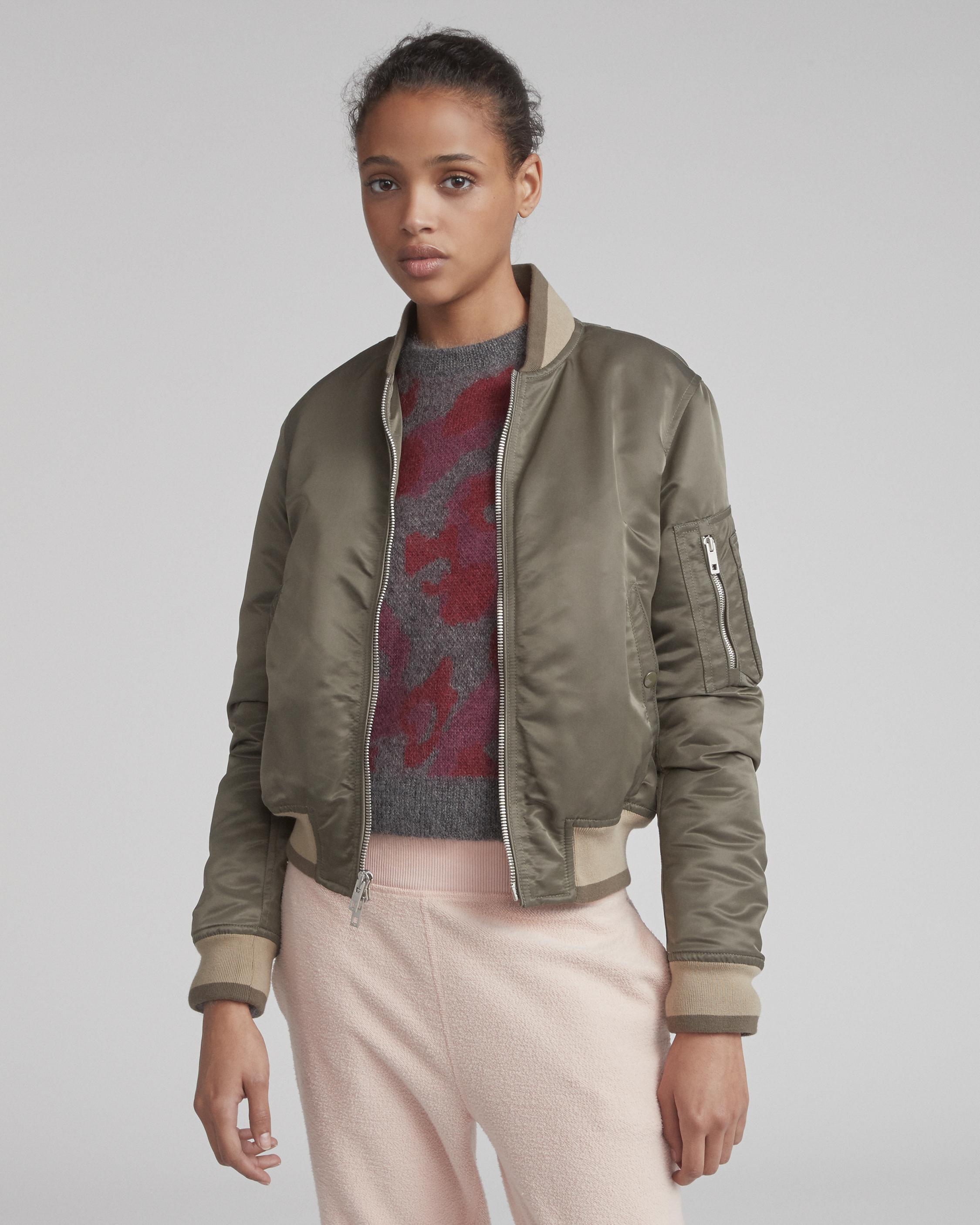 rag and bone womens bomber jacket