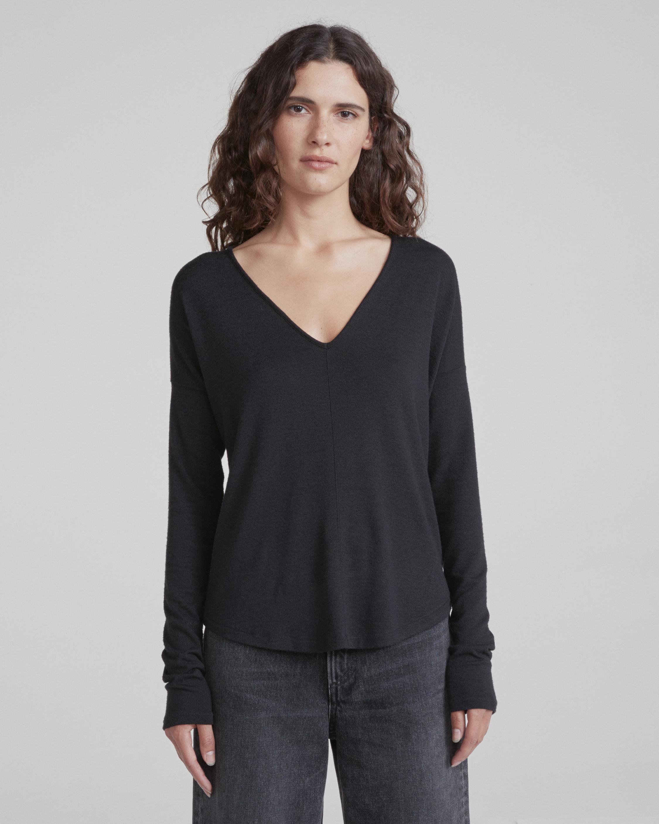 rag & bone hudson long sleeve tee