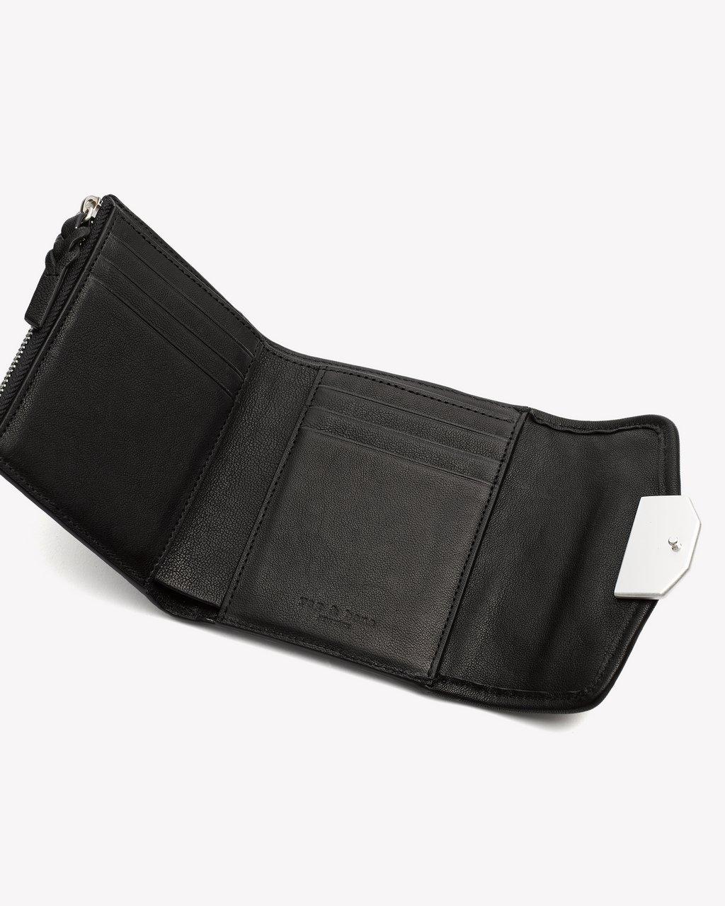 Field Leather French Wallet in Black | rag & bone