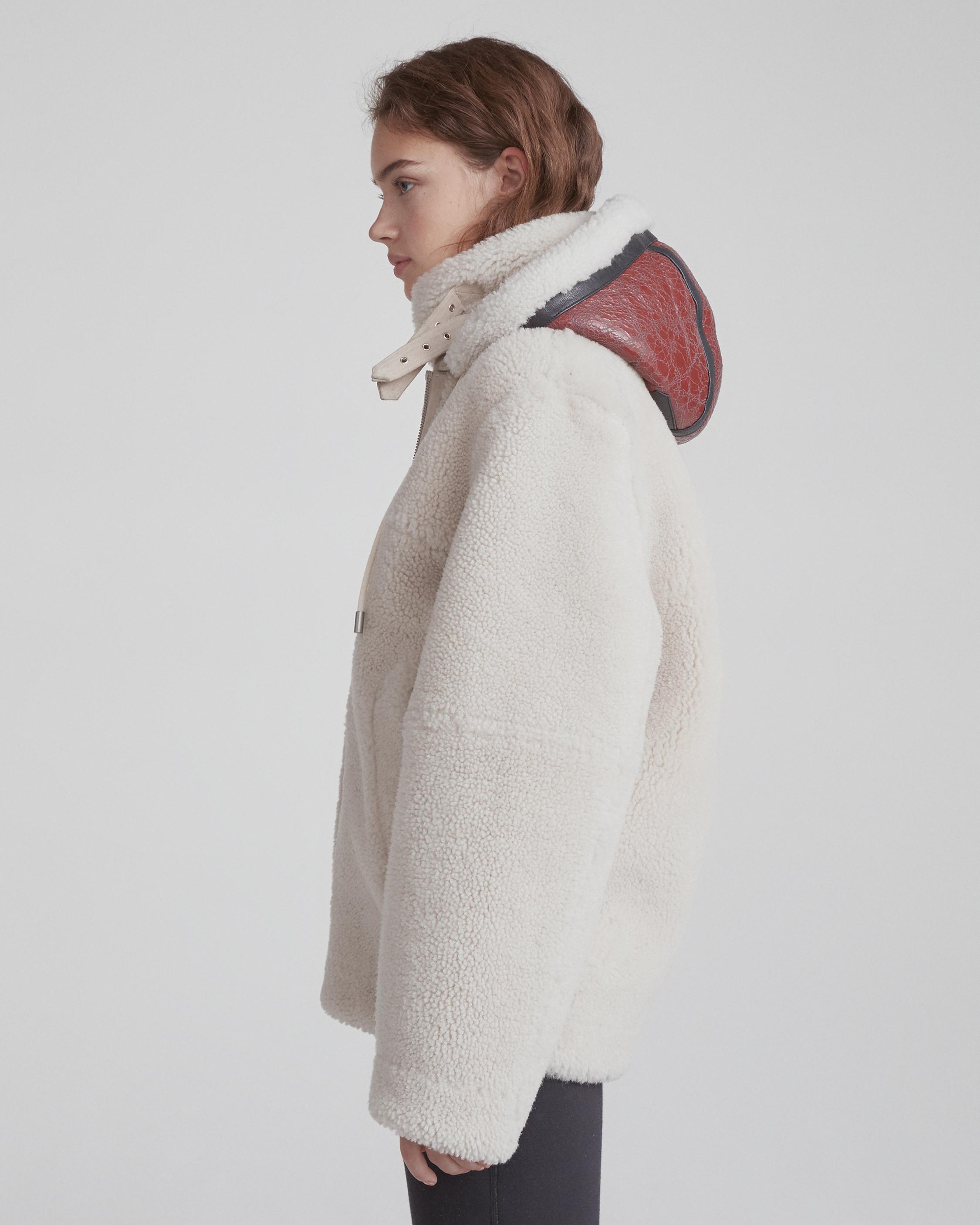 rag and bone shearling coat