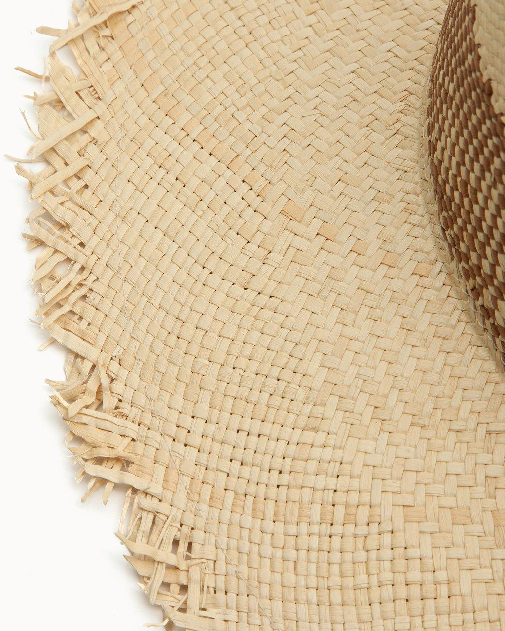 Frayed Edge Straw Panama Hat | rag & bone