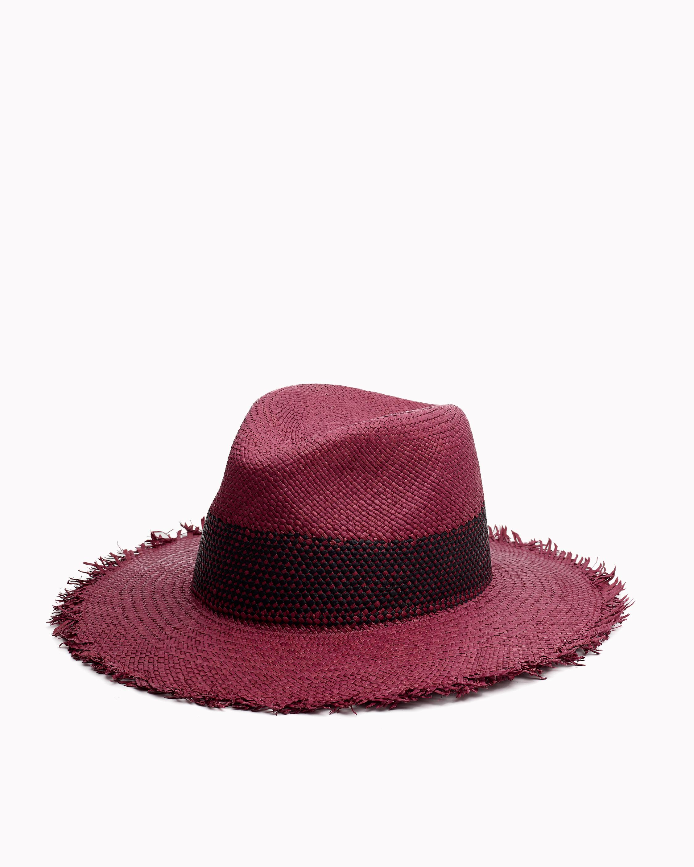 RAG & BONE FRAYED EDGE PANAMA HAT
