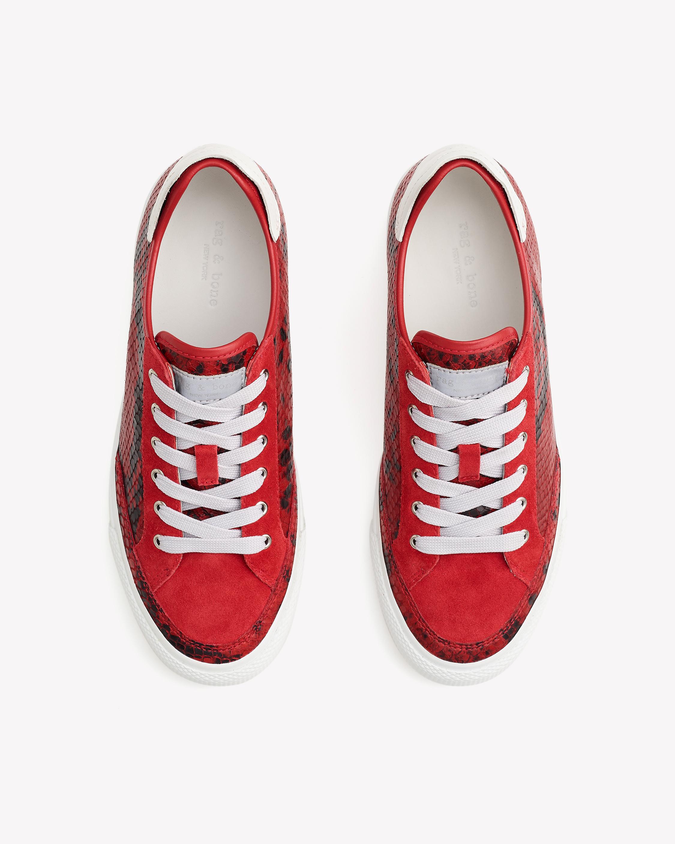 rag and bone snakeskin sneakers