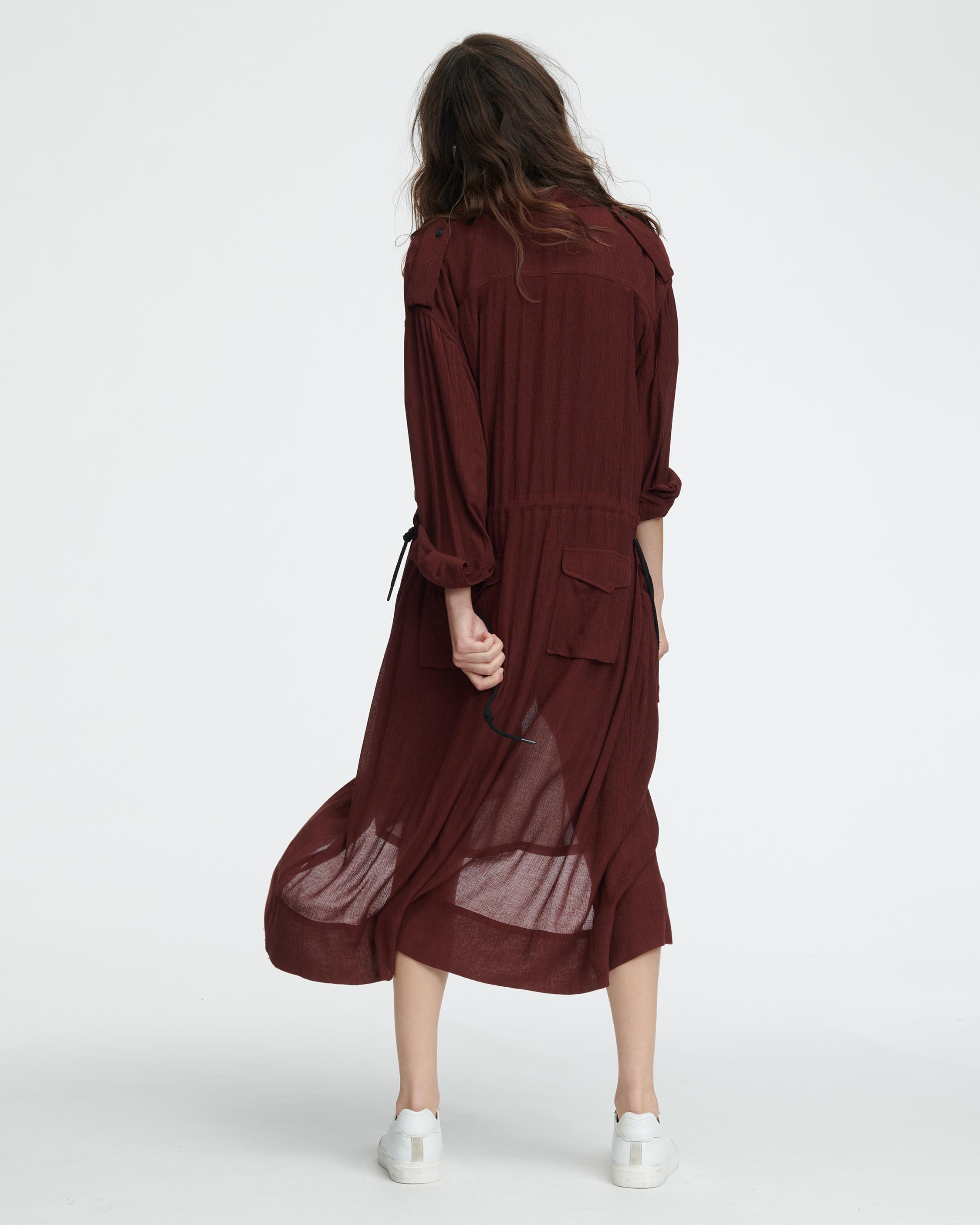 oasis long sleeve dress