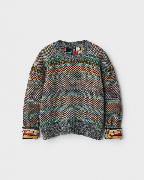 RAG & BONE Willow Wool Rainbow Sweater