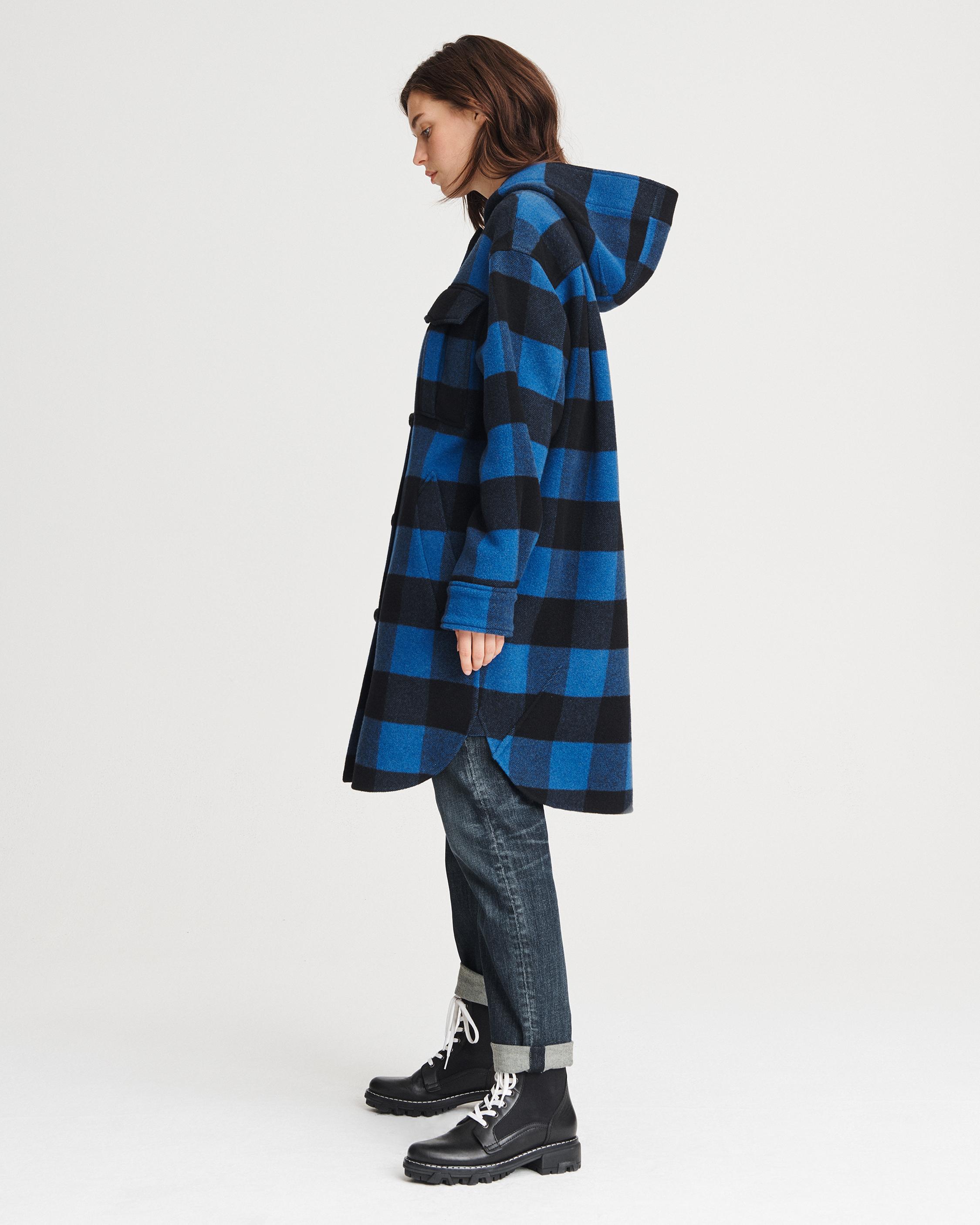 rag and bone plaid coat