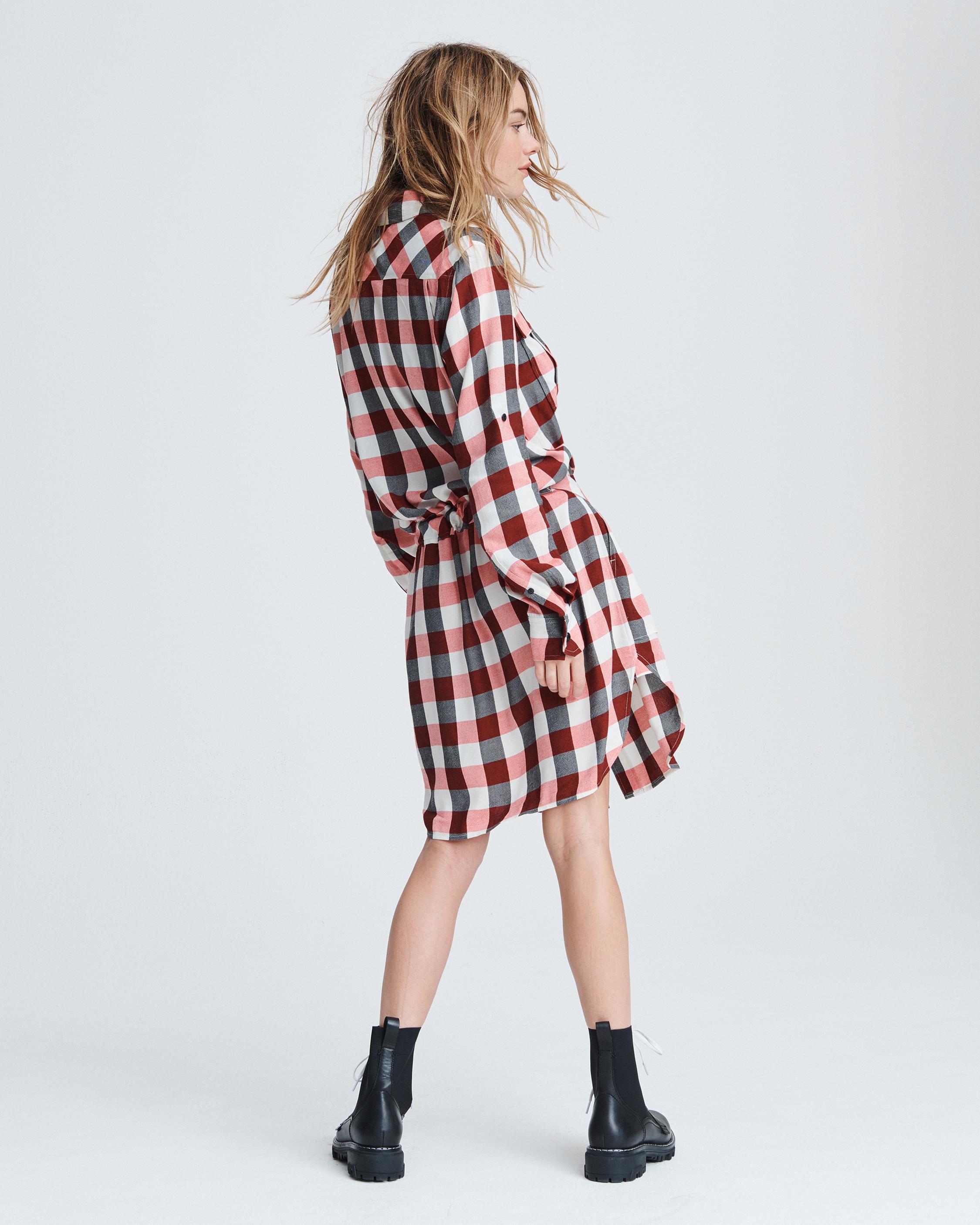 rag and bone plaid dress