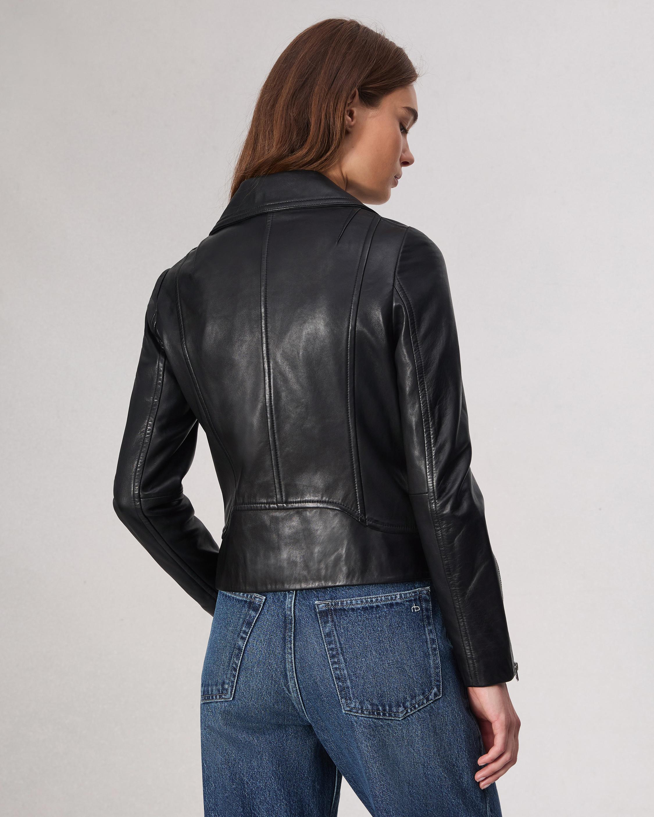 girls leather jacket