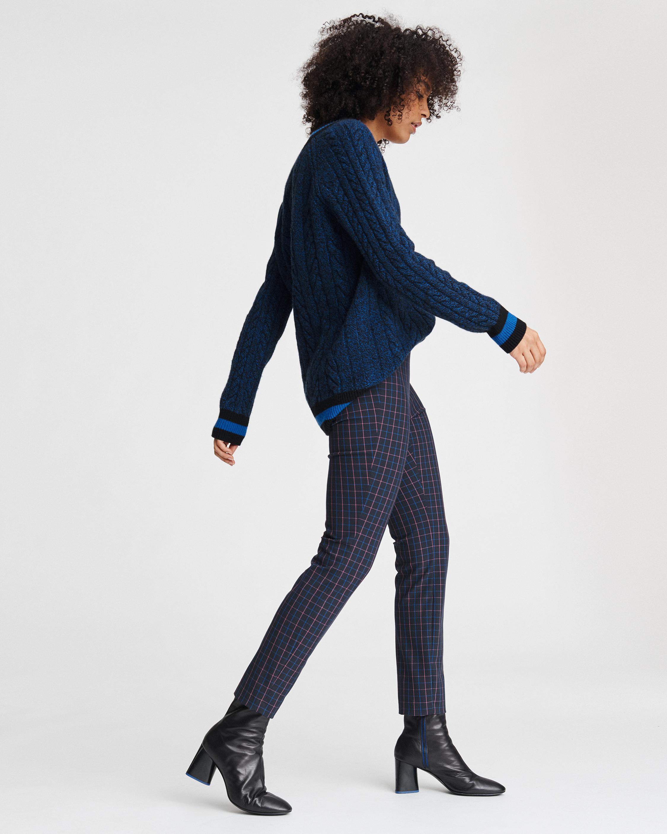 rag and bone simone pant plaid