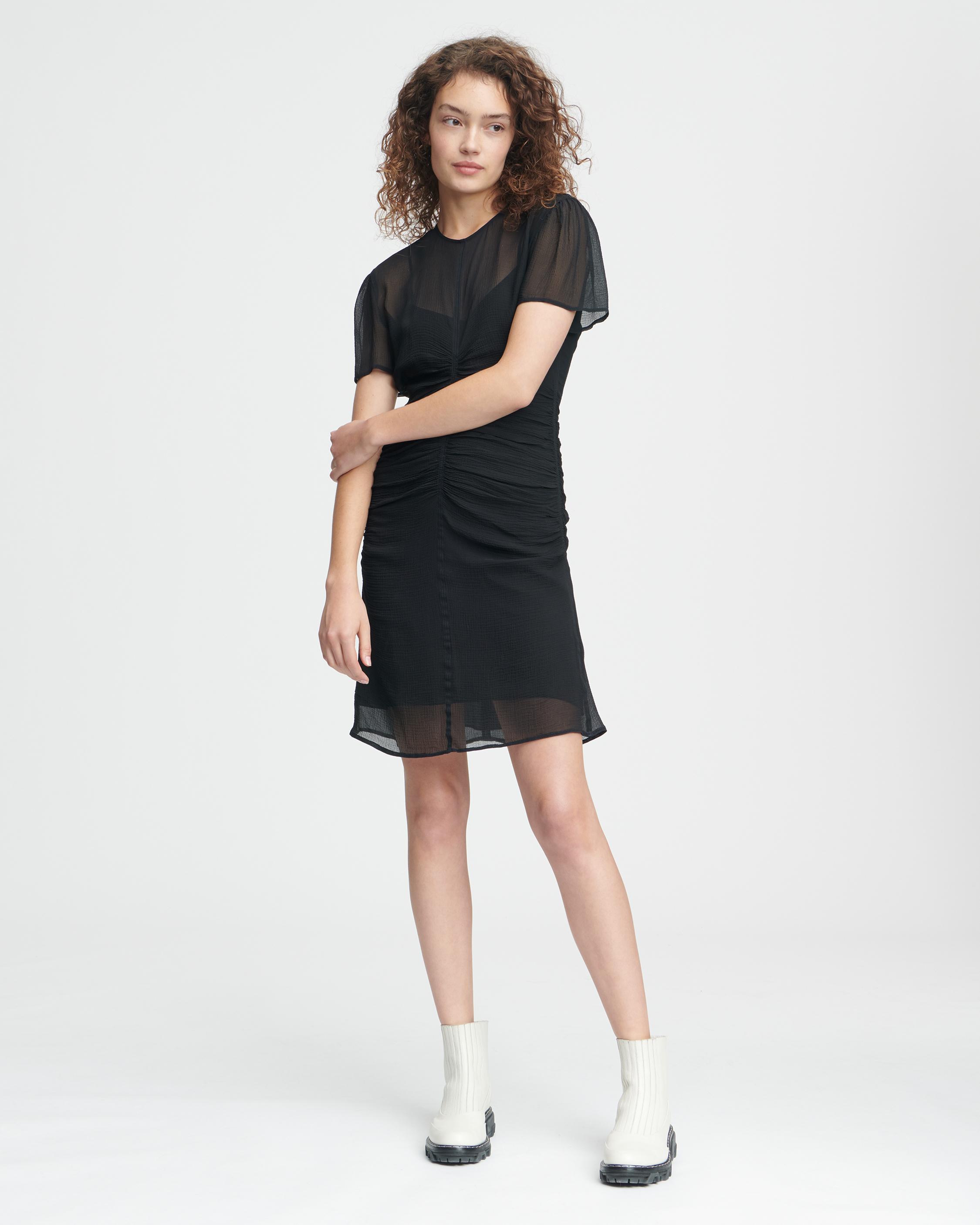 RAG & BONE MARIS SHORT SLEEVE MINI DRESS