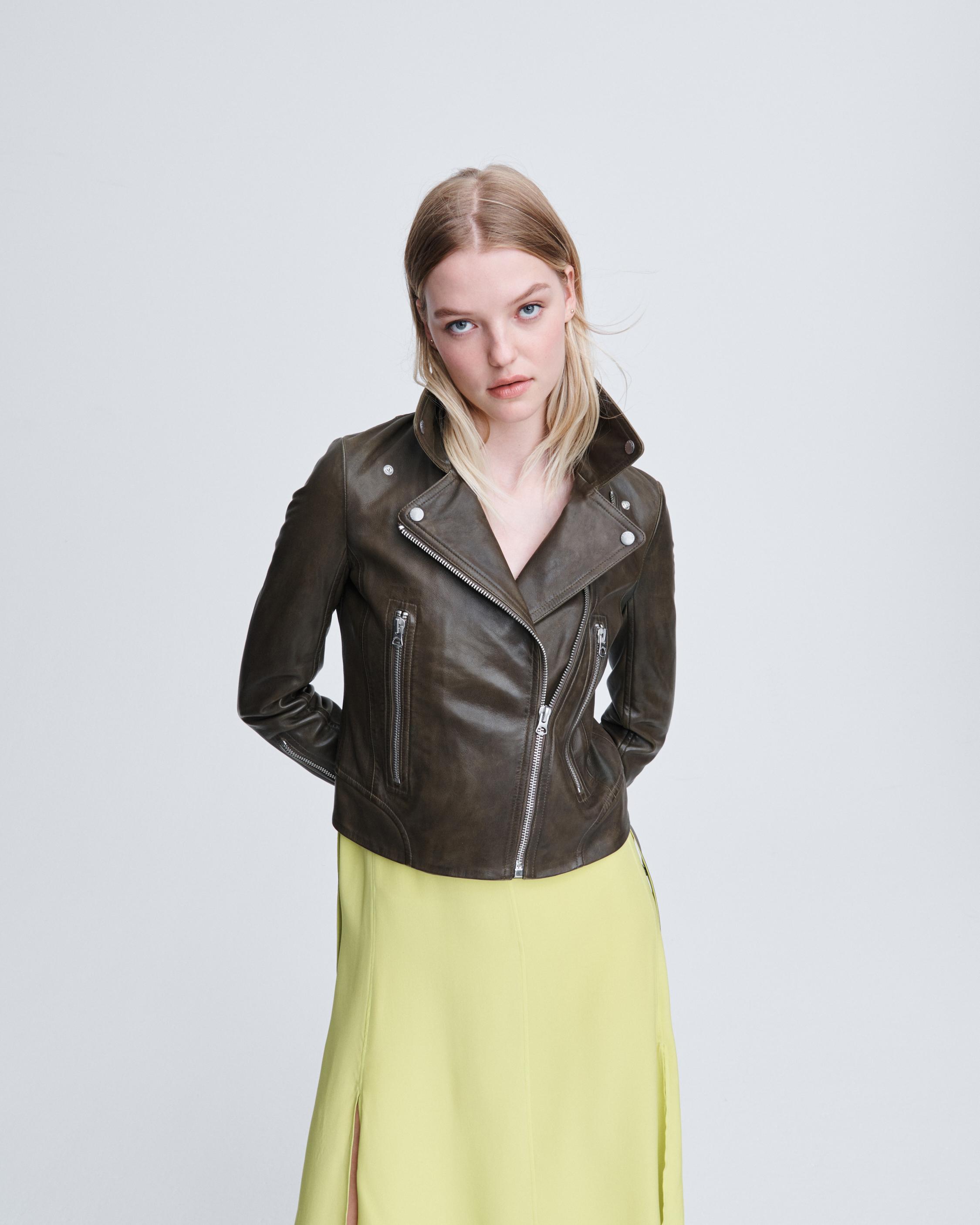 RAG & BONE MACK LEATHER JACKET