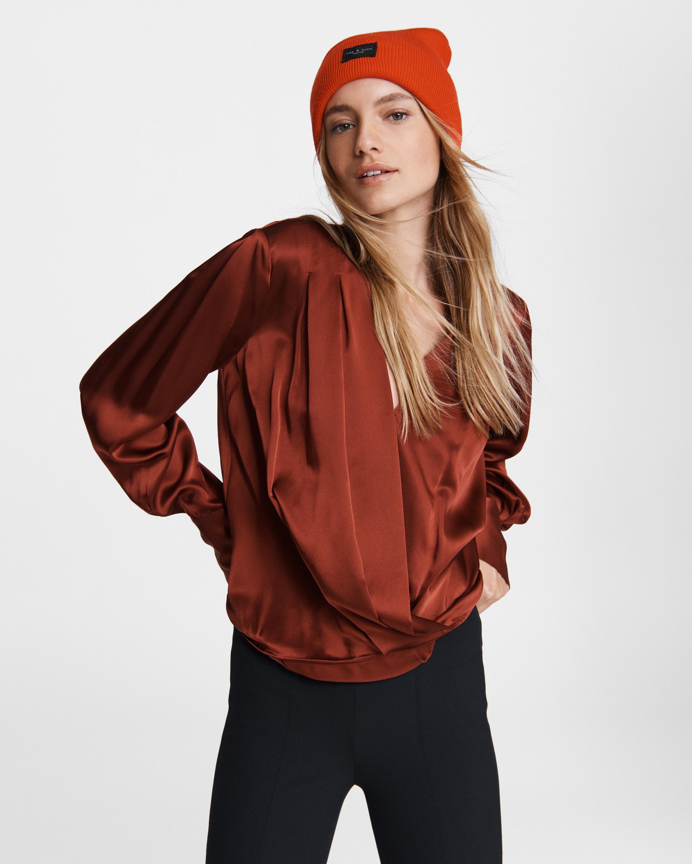rag and bone silk blouse