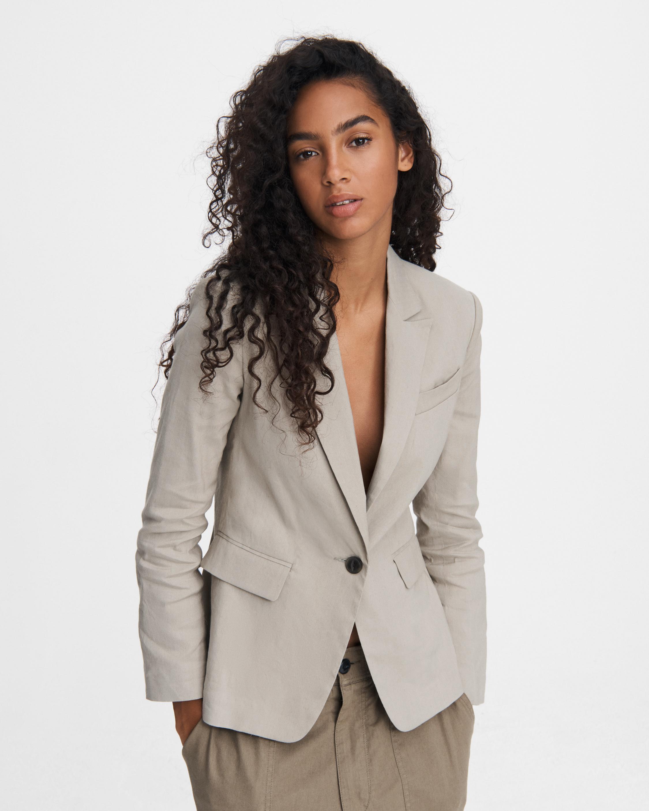Rylie Linen Blazer | Women Coats & Jackets | rag & bone