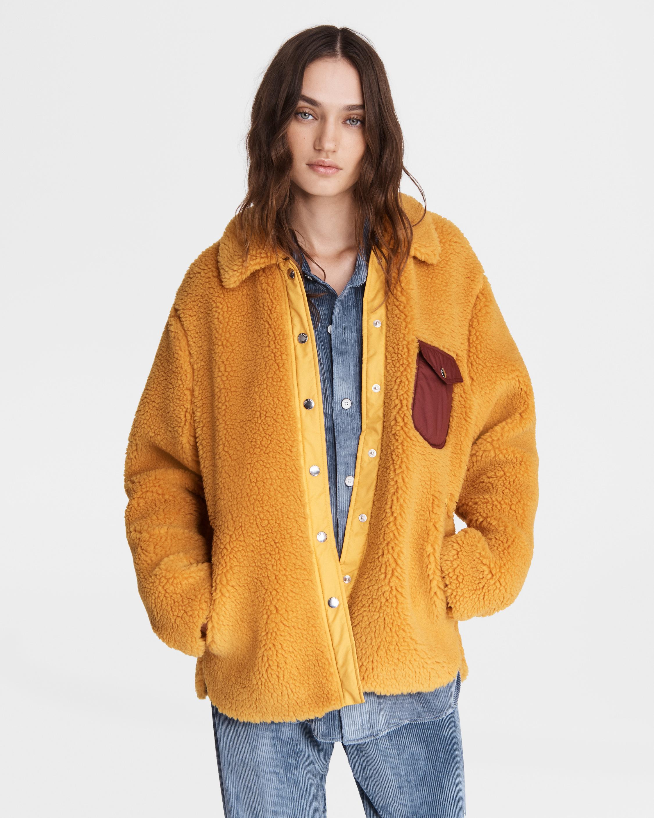 Elliot Sherpa Shirt Jacket | Apparel Coats & Jackets | rag & bone