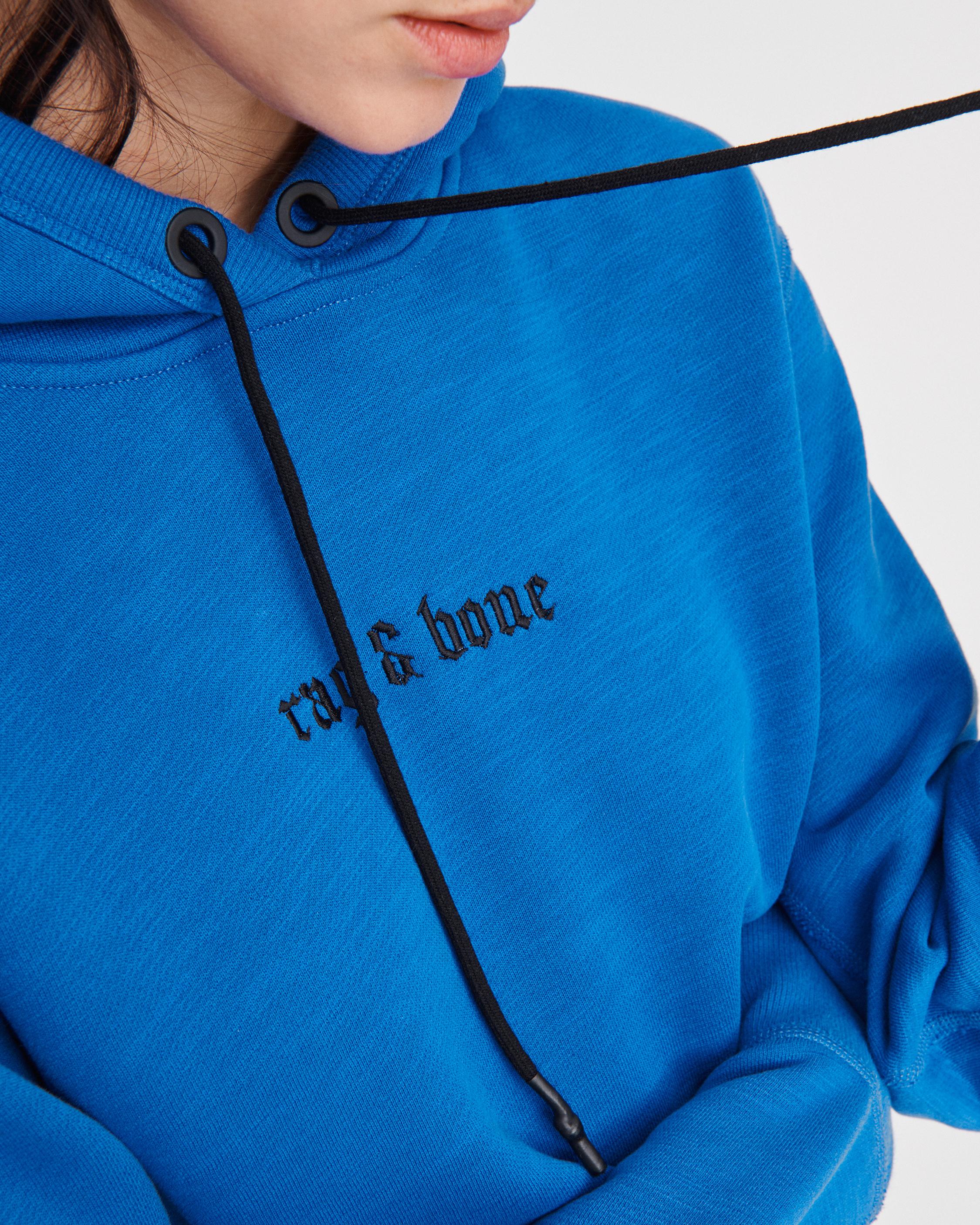 blue rag hoodie