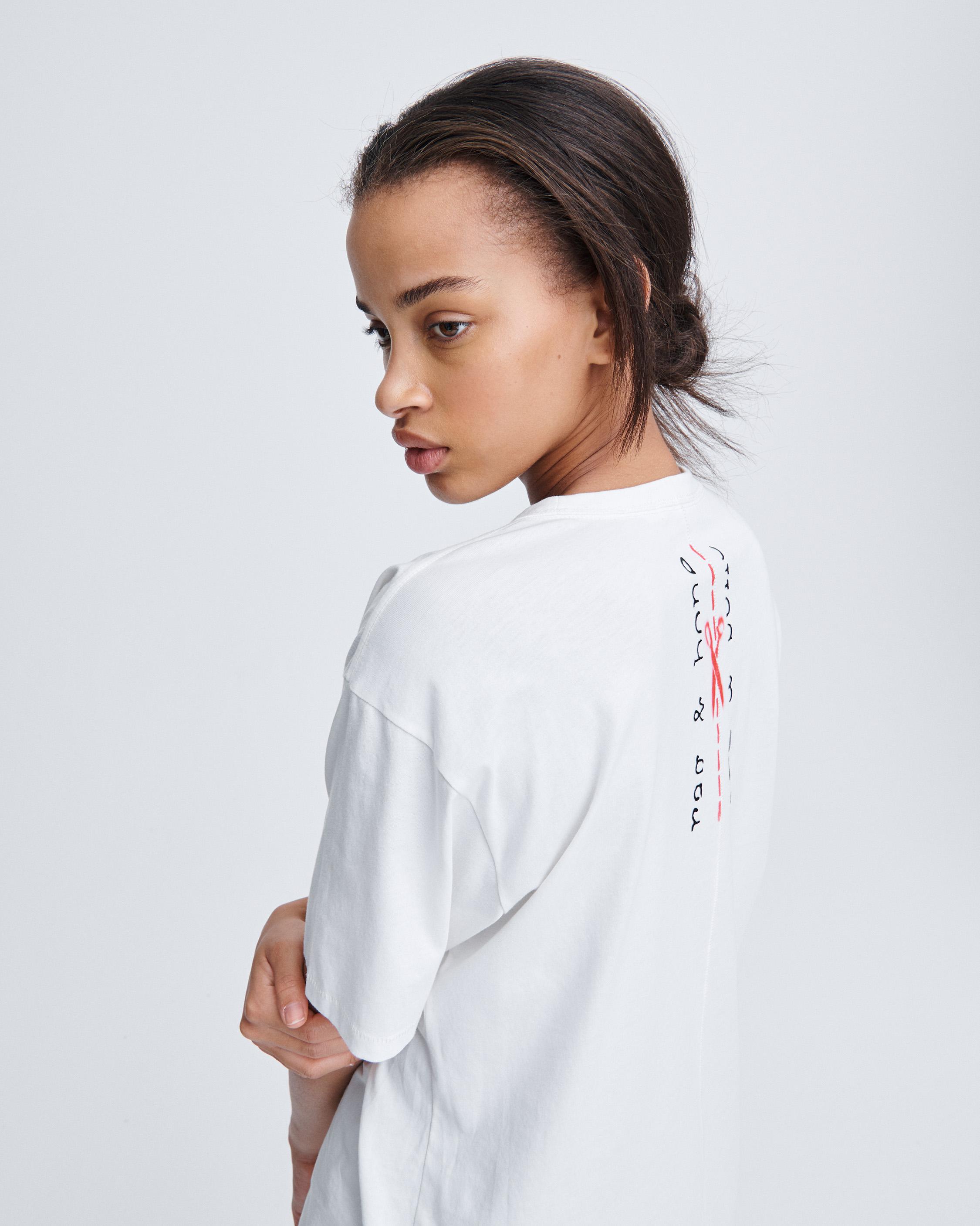 RAG & BONE CUT RB BOY TEE