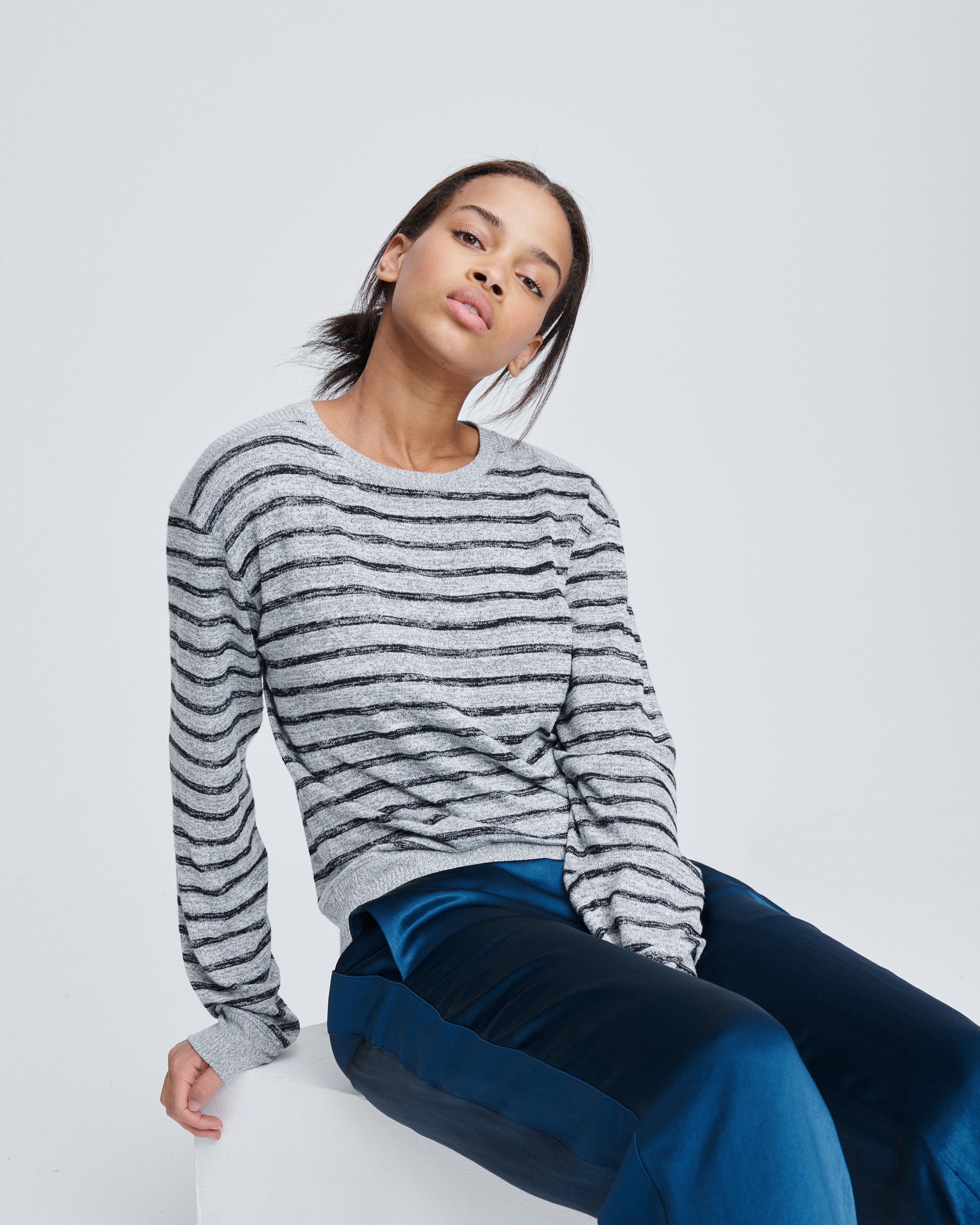 RAG & BONE STRIPED AVRYL PULLOVER