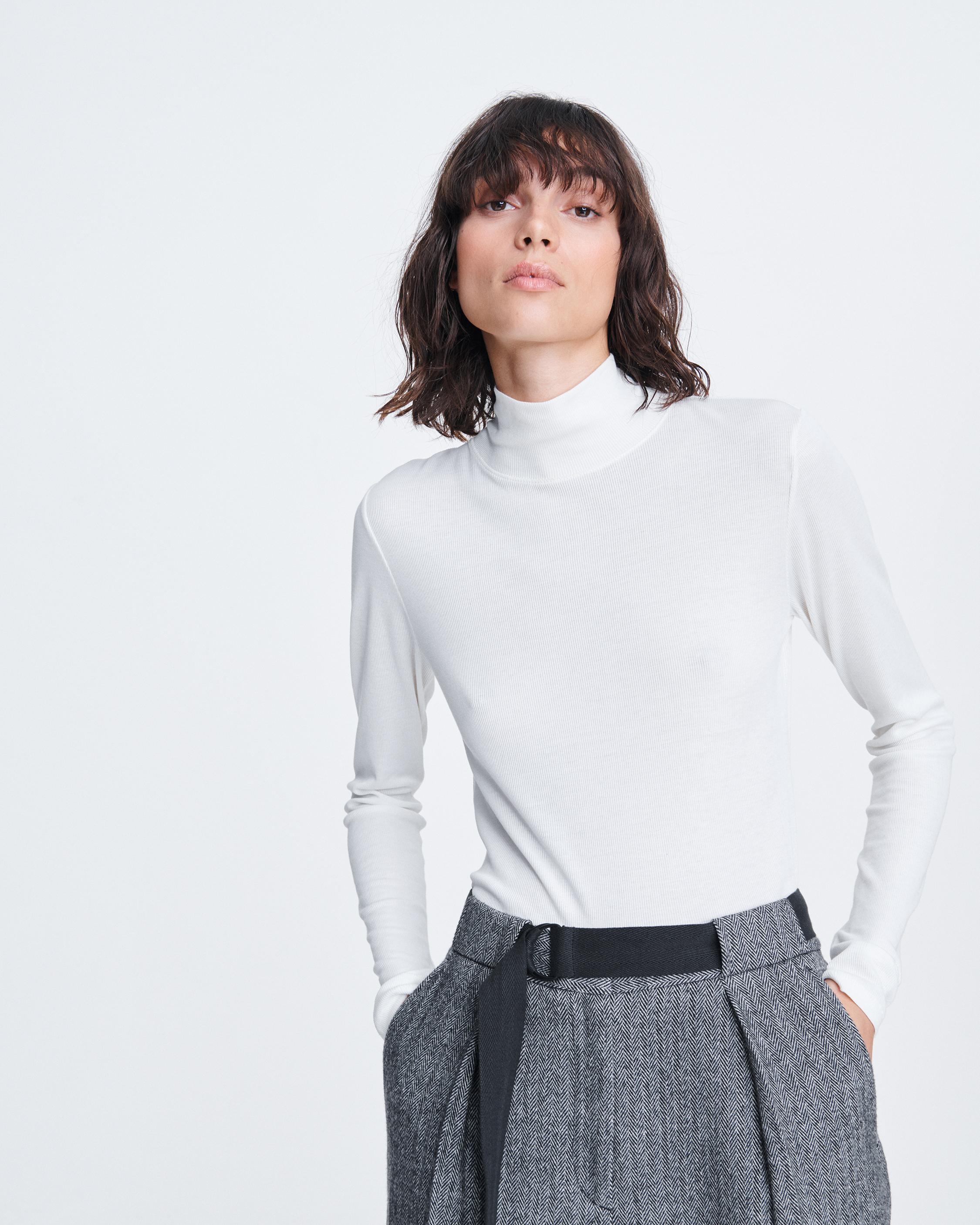 RAG & BONE KARI RIB T-NECK