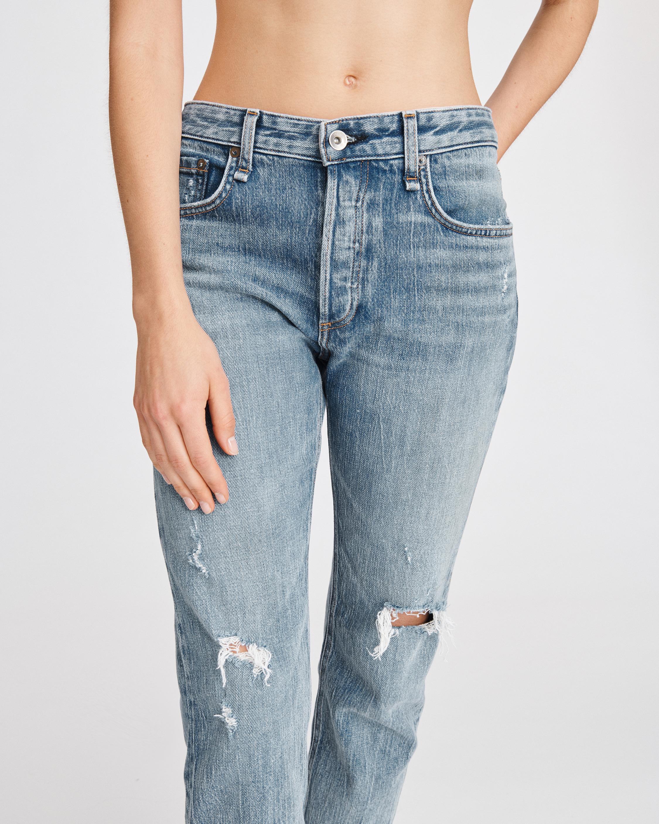 rag and bone mid rise jeans