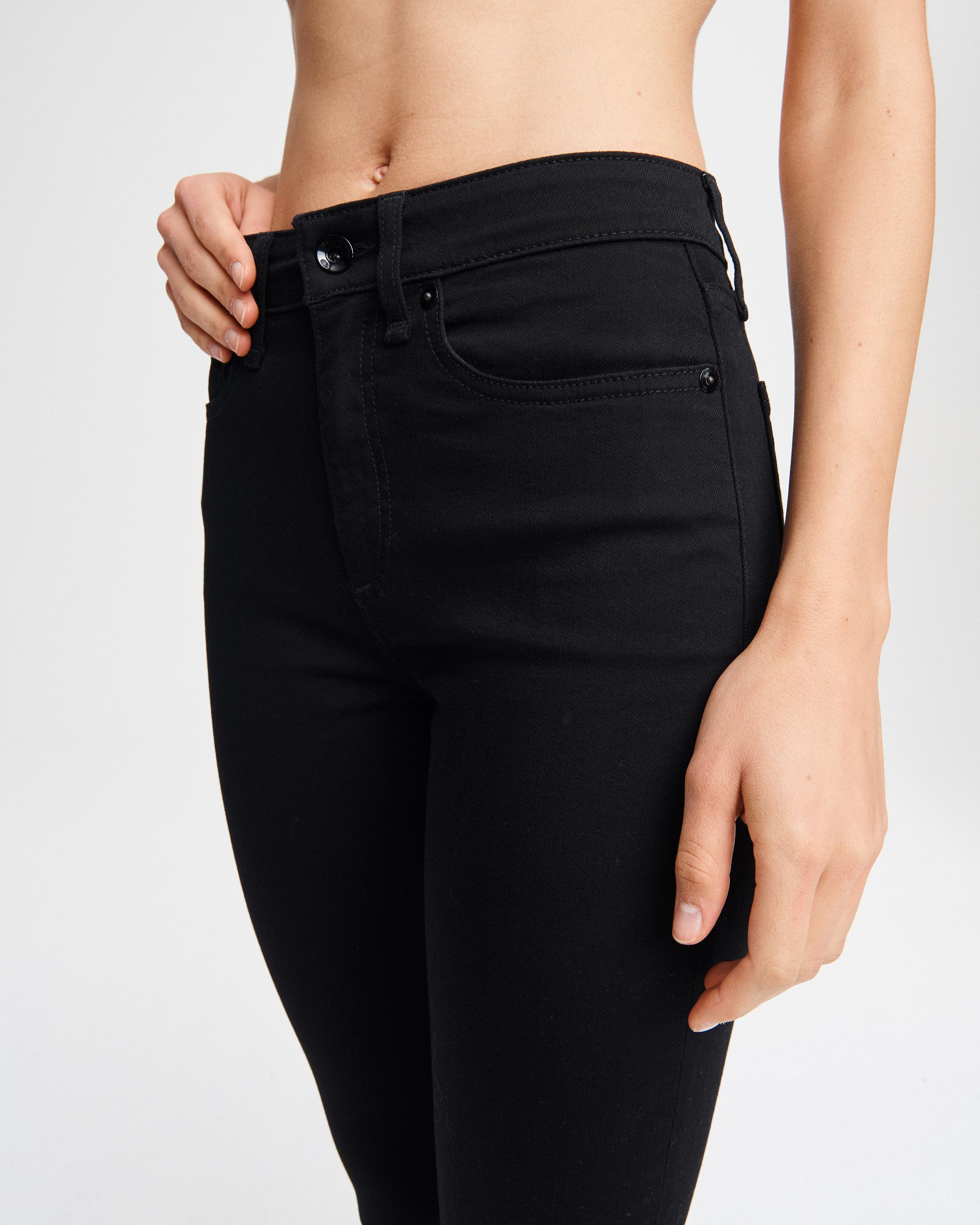 mens no fade black jeans