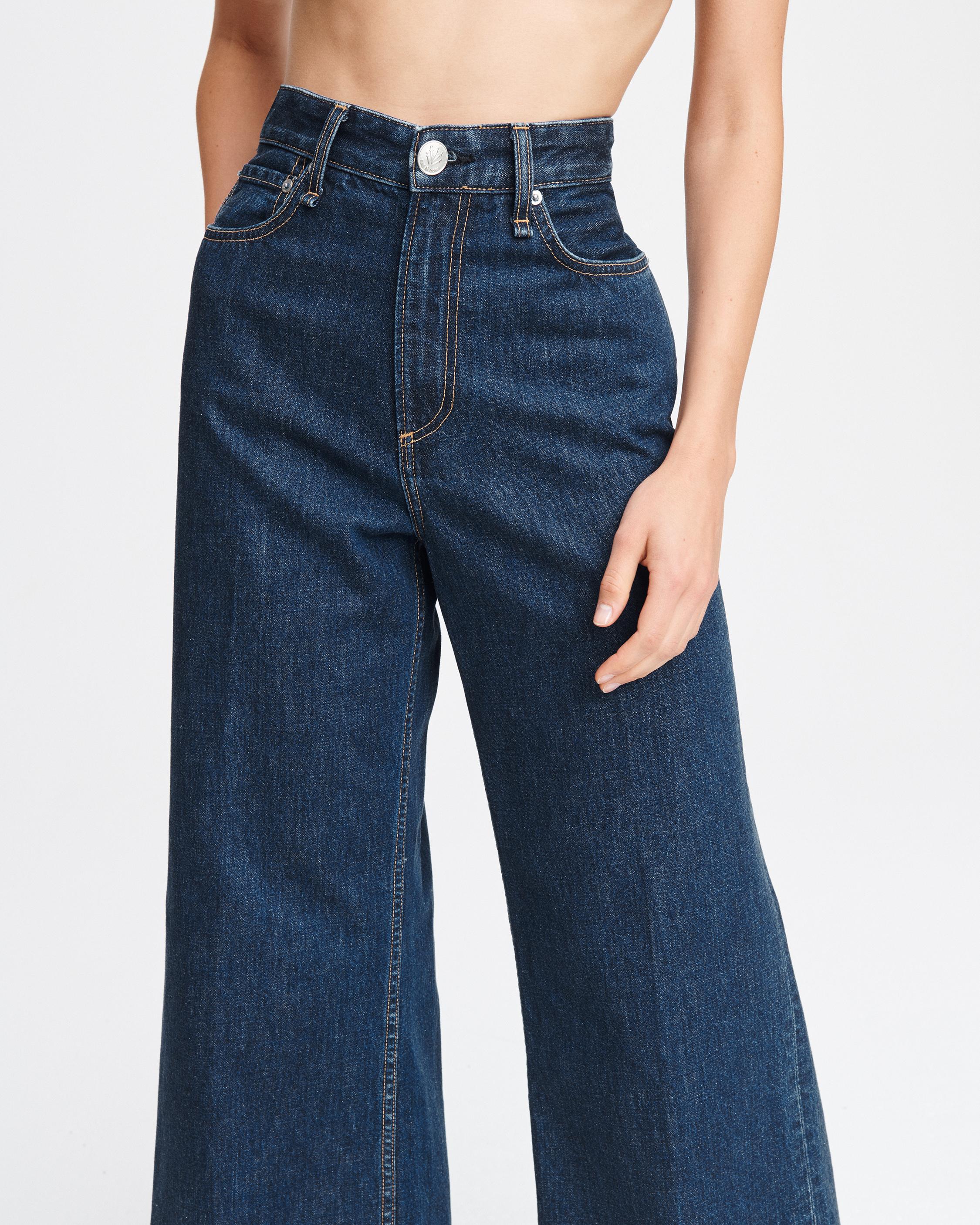 rag & bone wide leg jeans