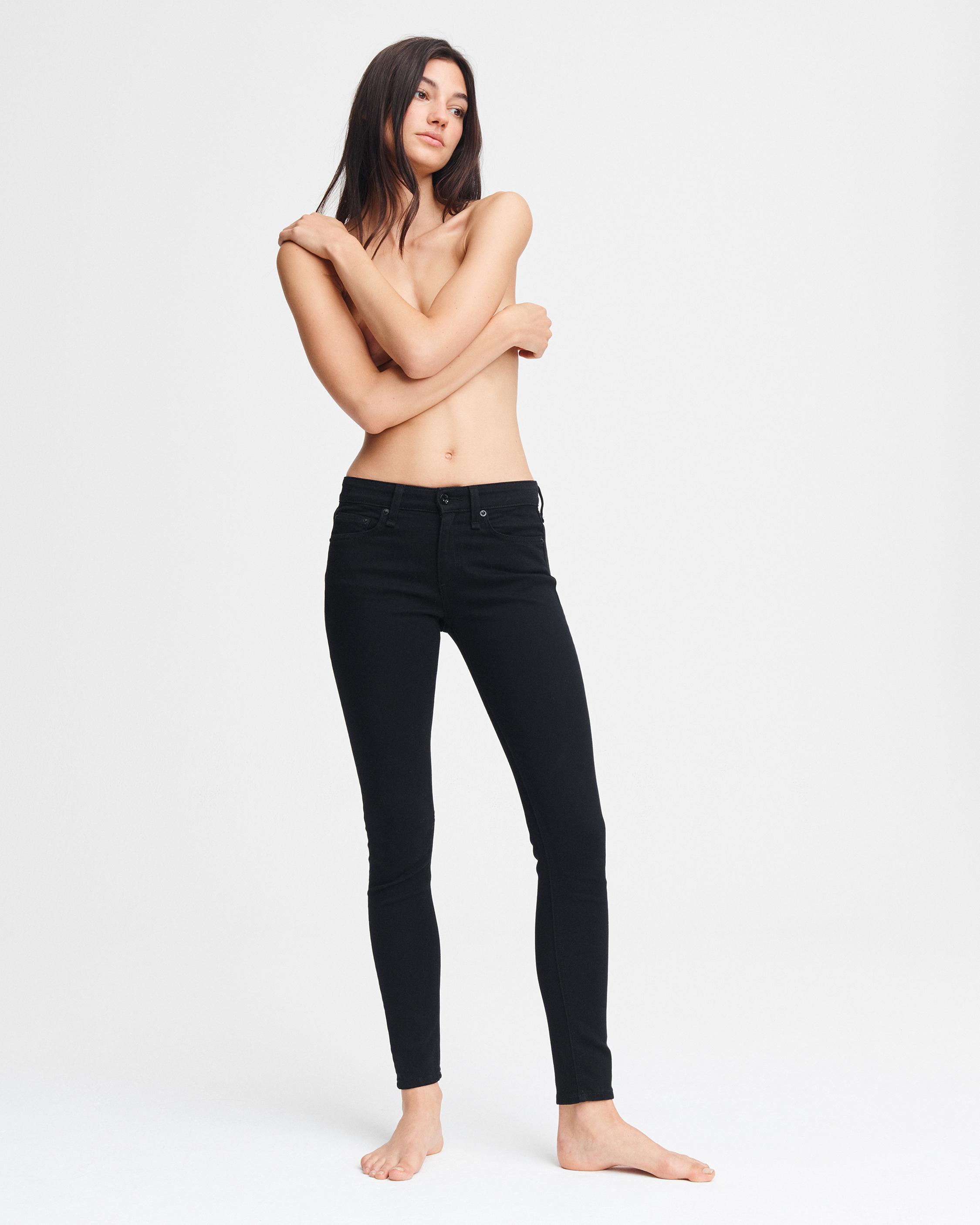 rag & bone black skinny jeans