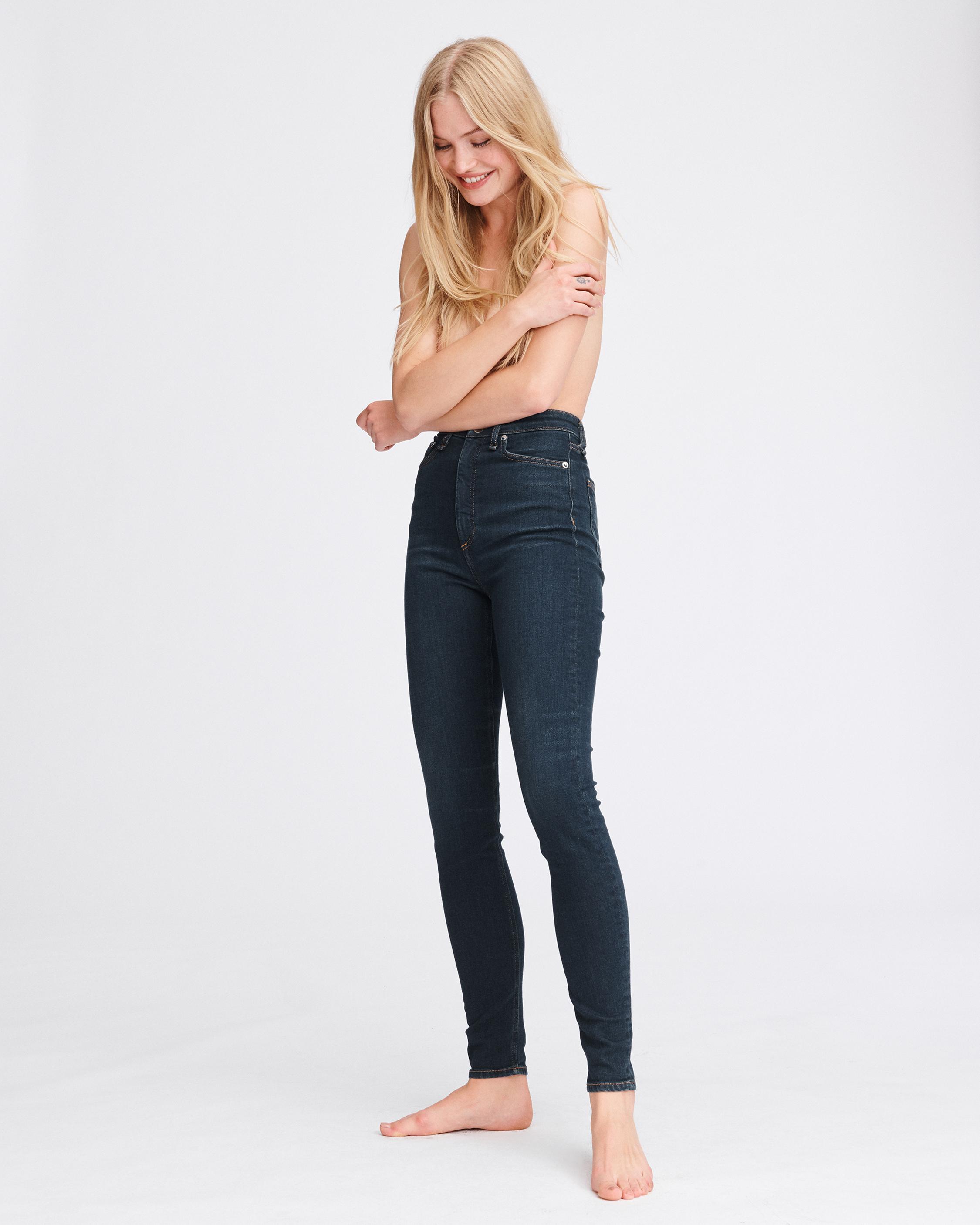 rag and bone super high rise skinny