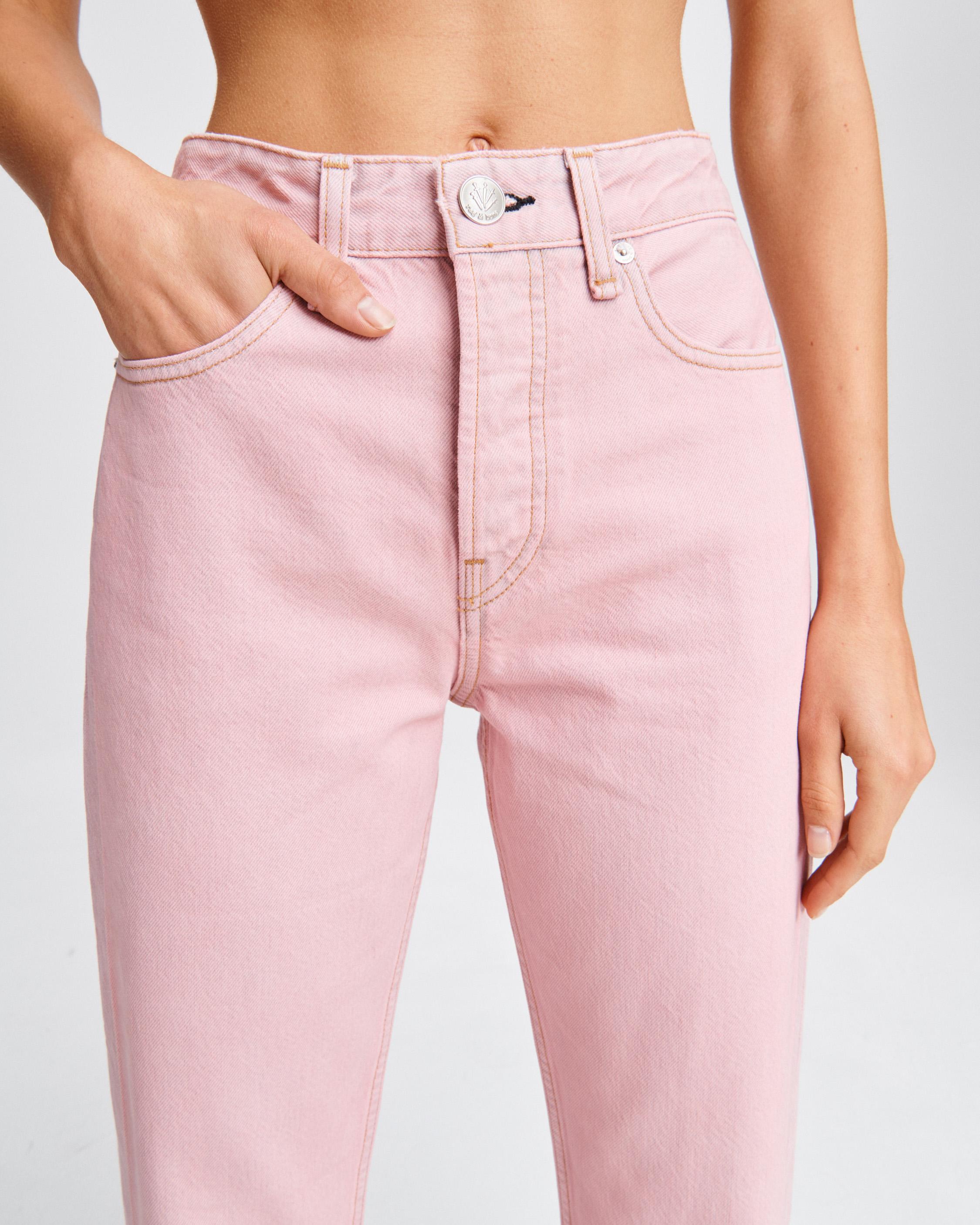 rag and bone pink jeans