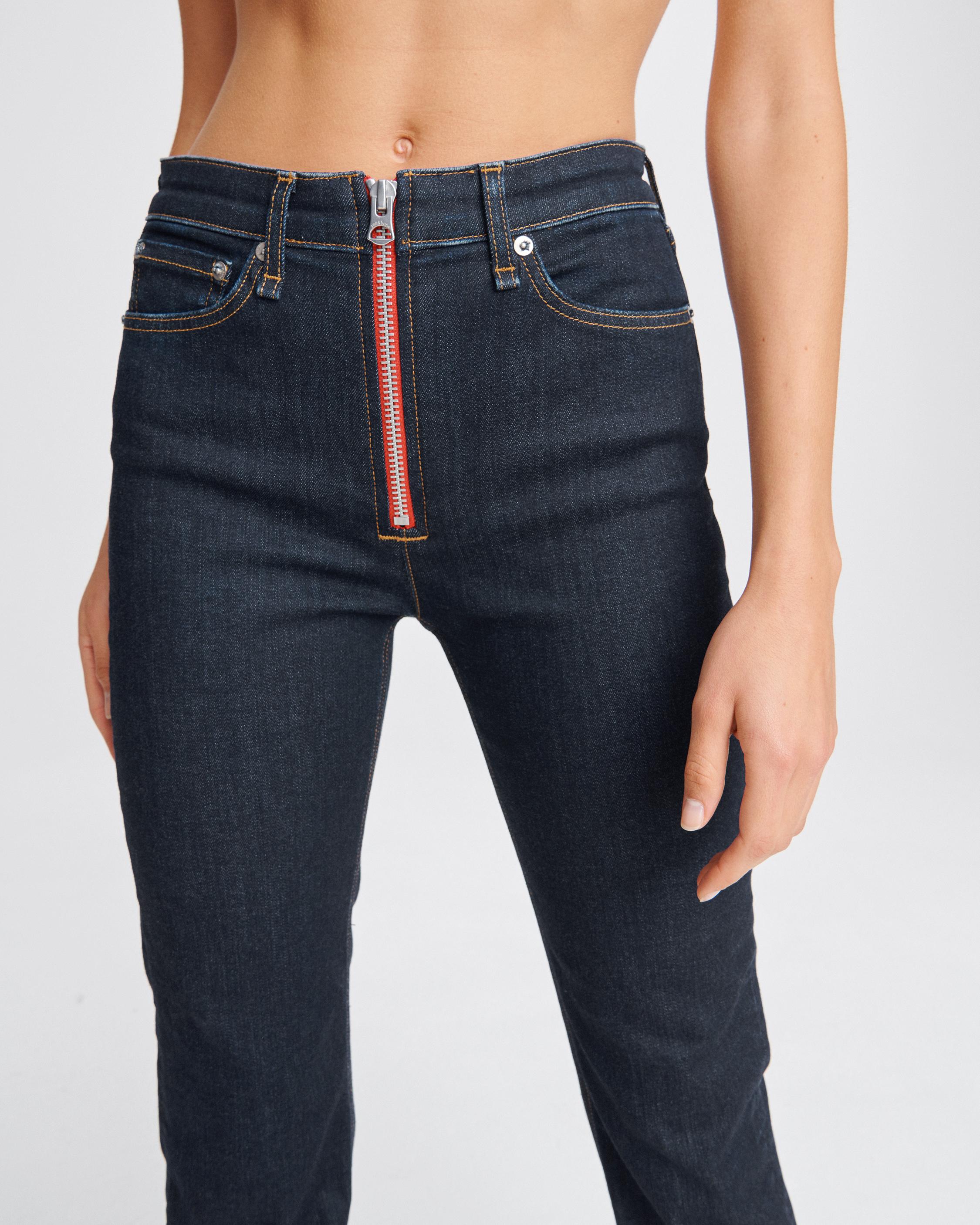 rag and bone high rise cigarette jeans