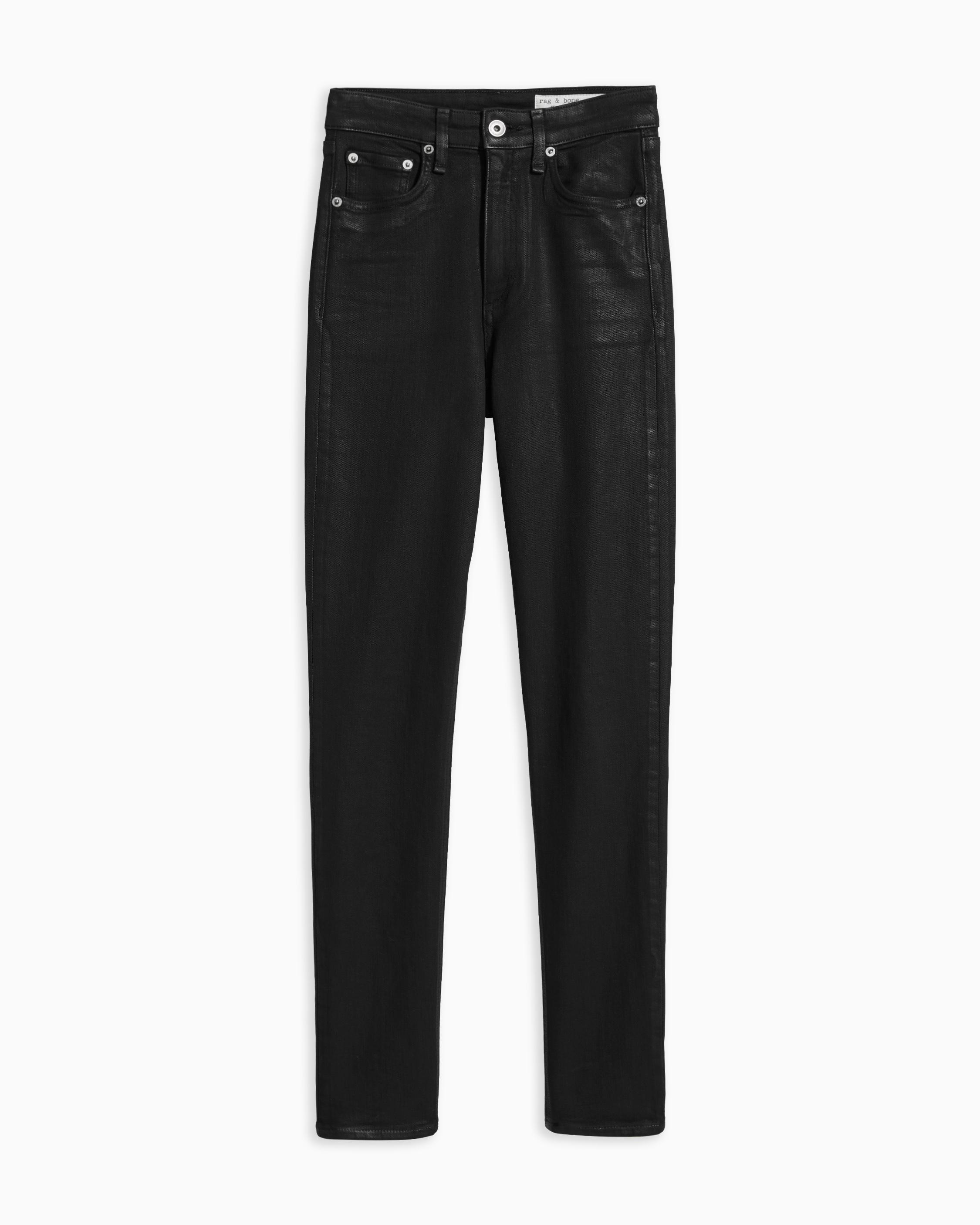 rag & bone coated jeans