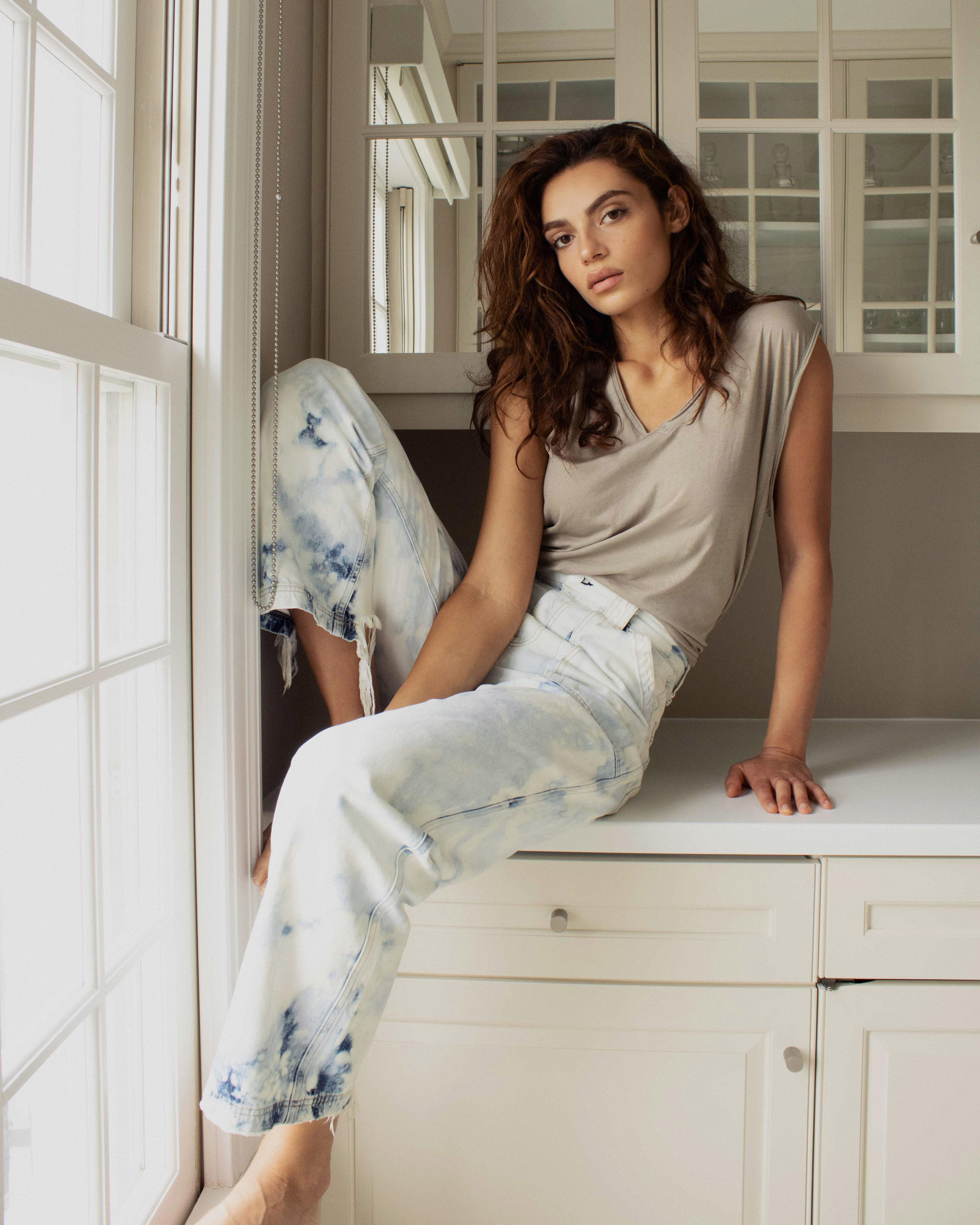 oasis wide leg jeans