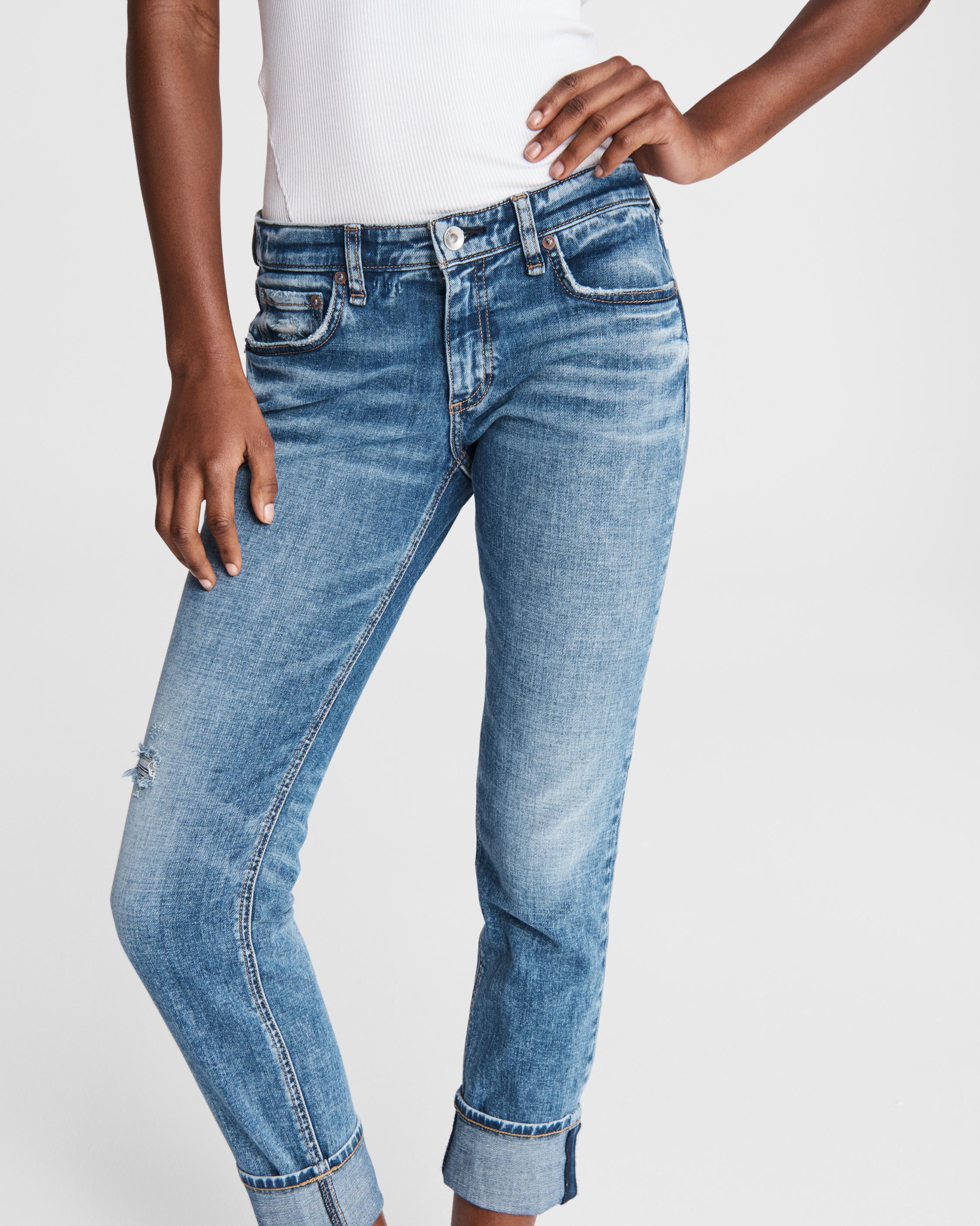 rag and bone low rise slim boyfriend