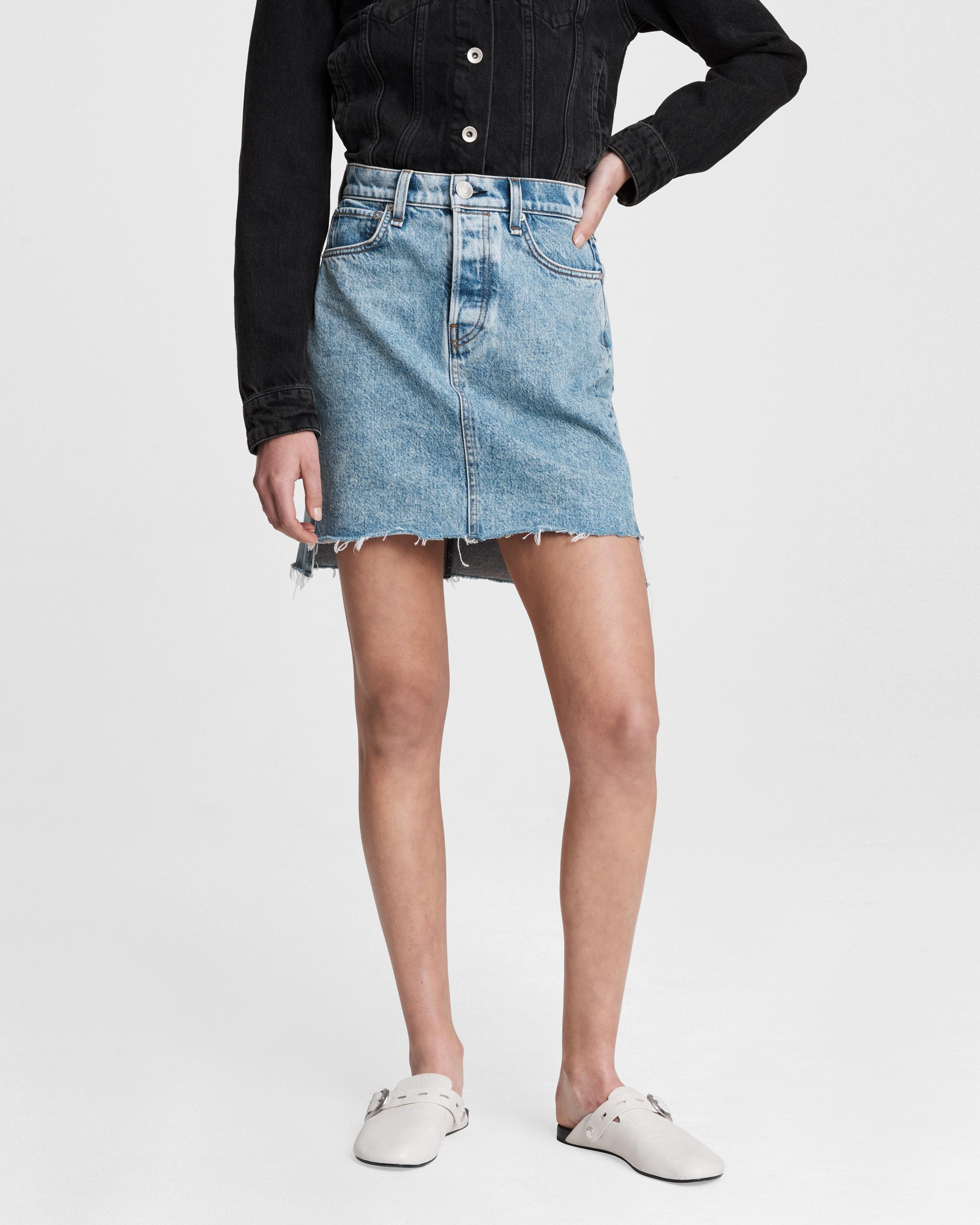 High-rise Mini Skirt | Women Dresses & Skirts | rag & bone