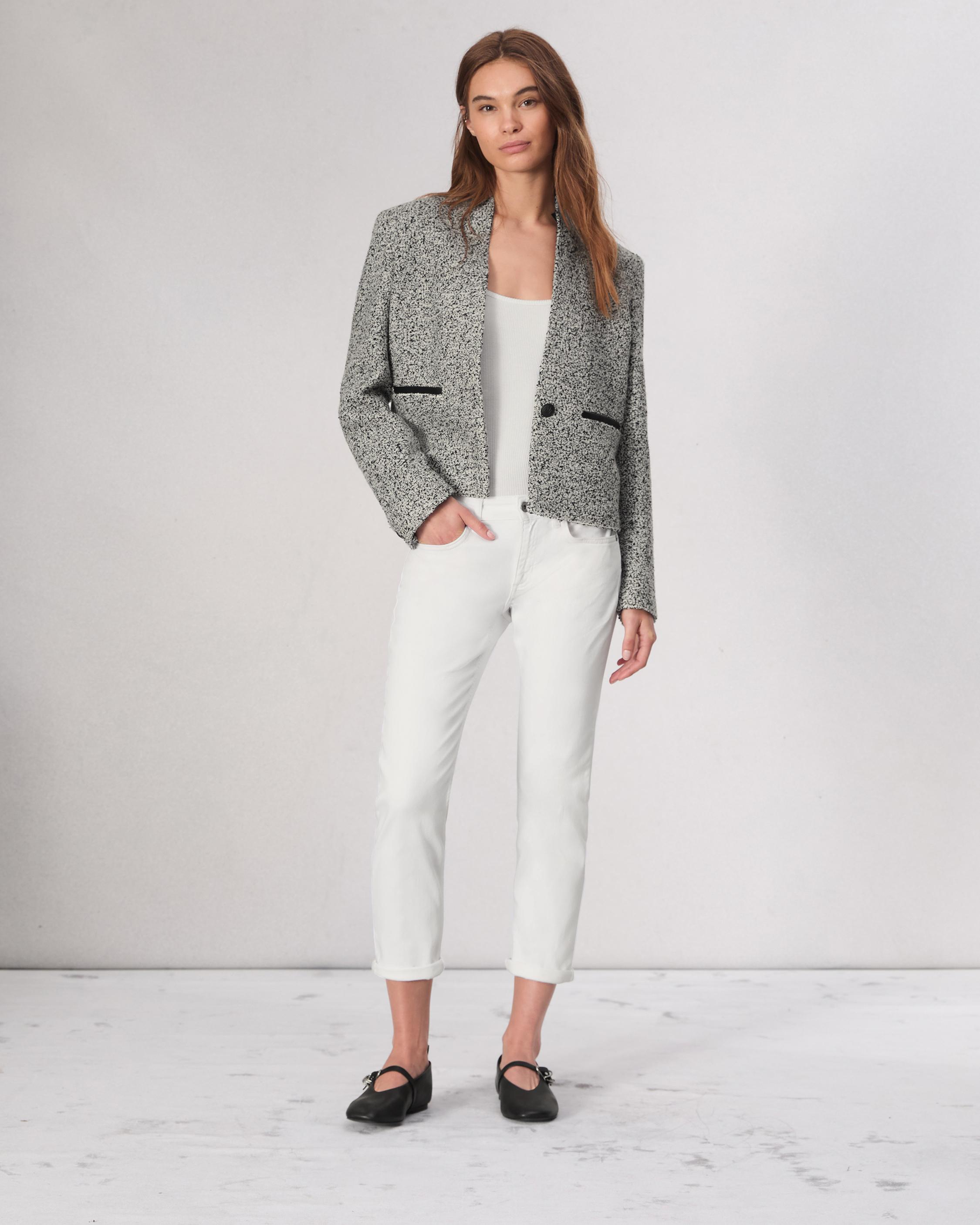 Dre Low-Rise Slim Boyfriend Jeans
