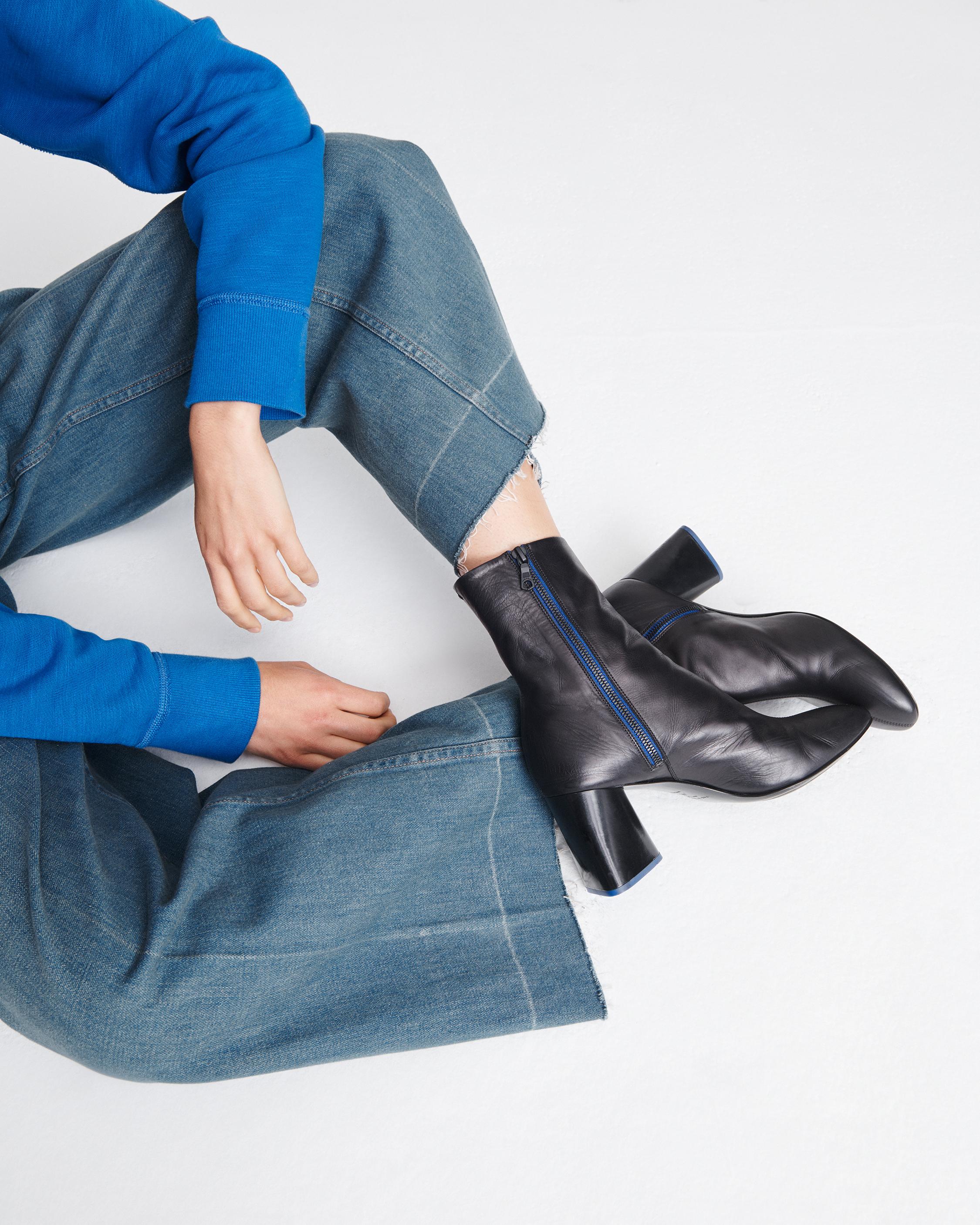 rag and bone red booties