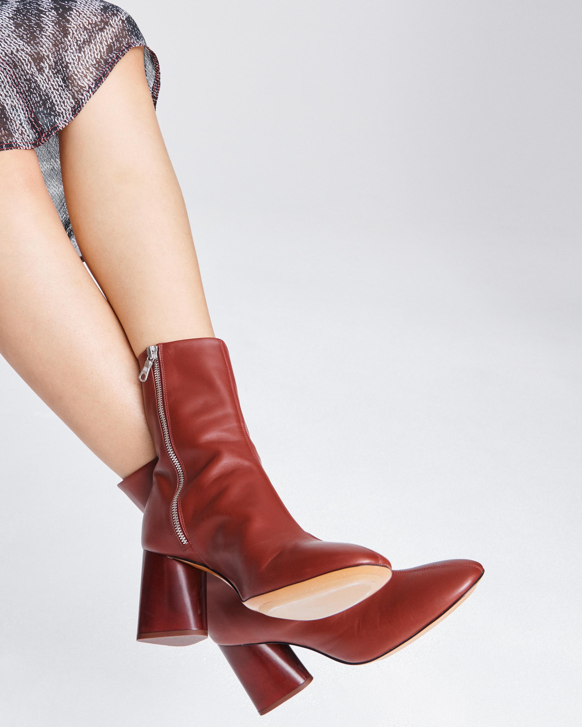rag and bone red boots