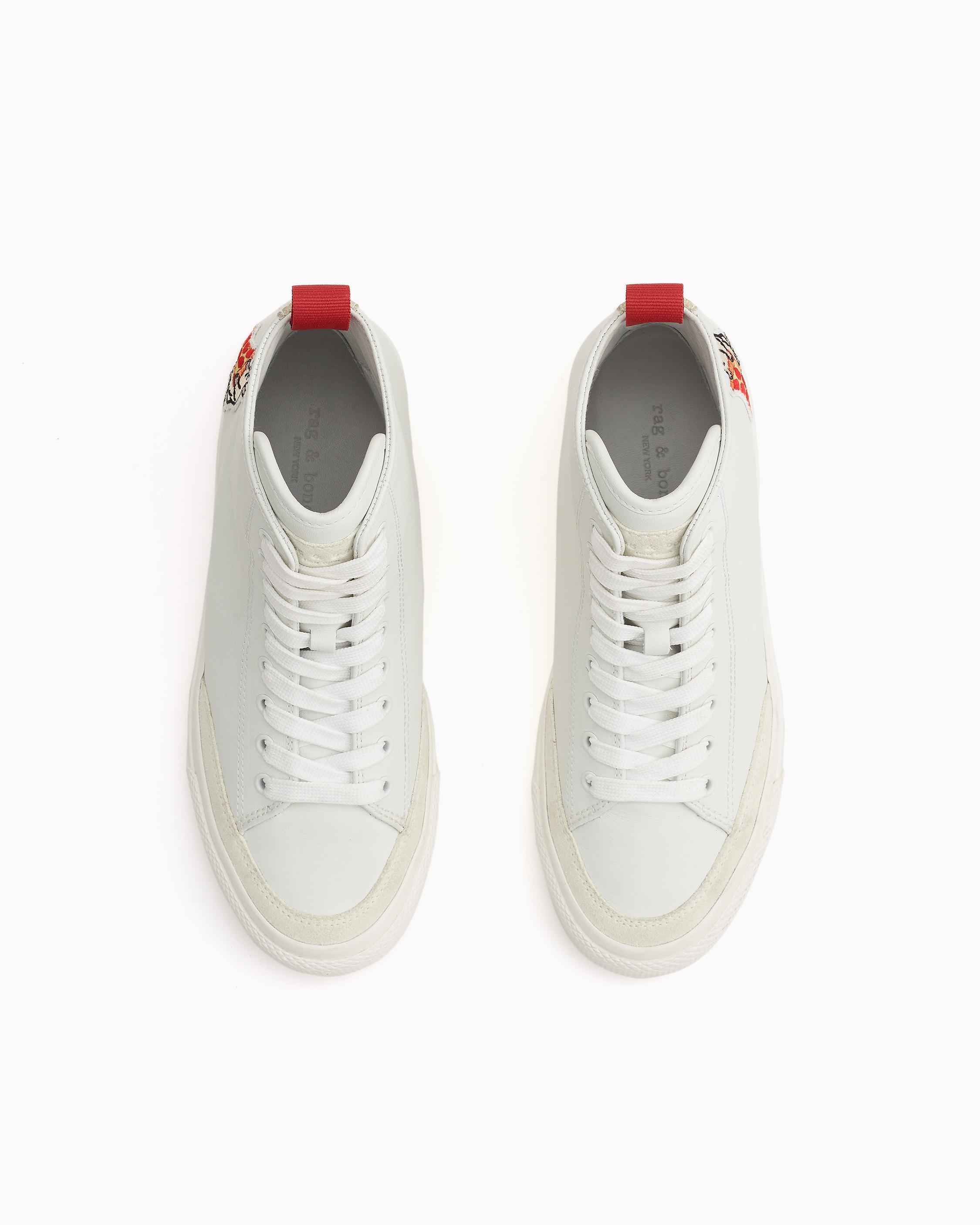 rag & bone rb high top sneakers