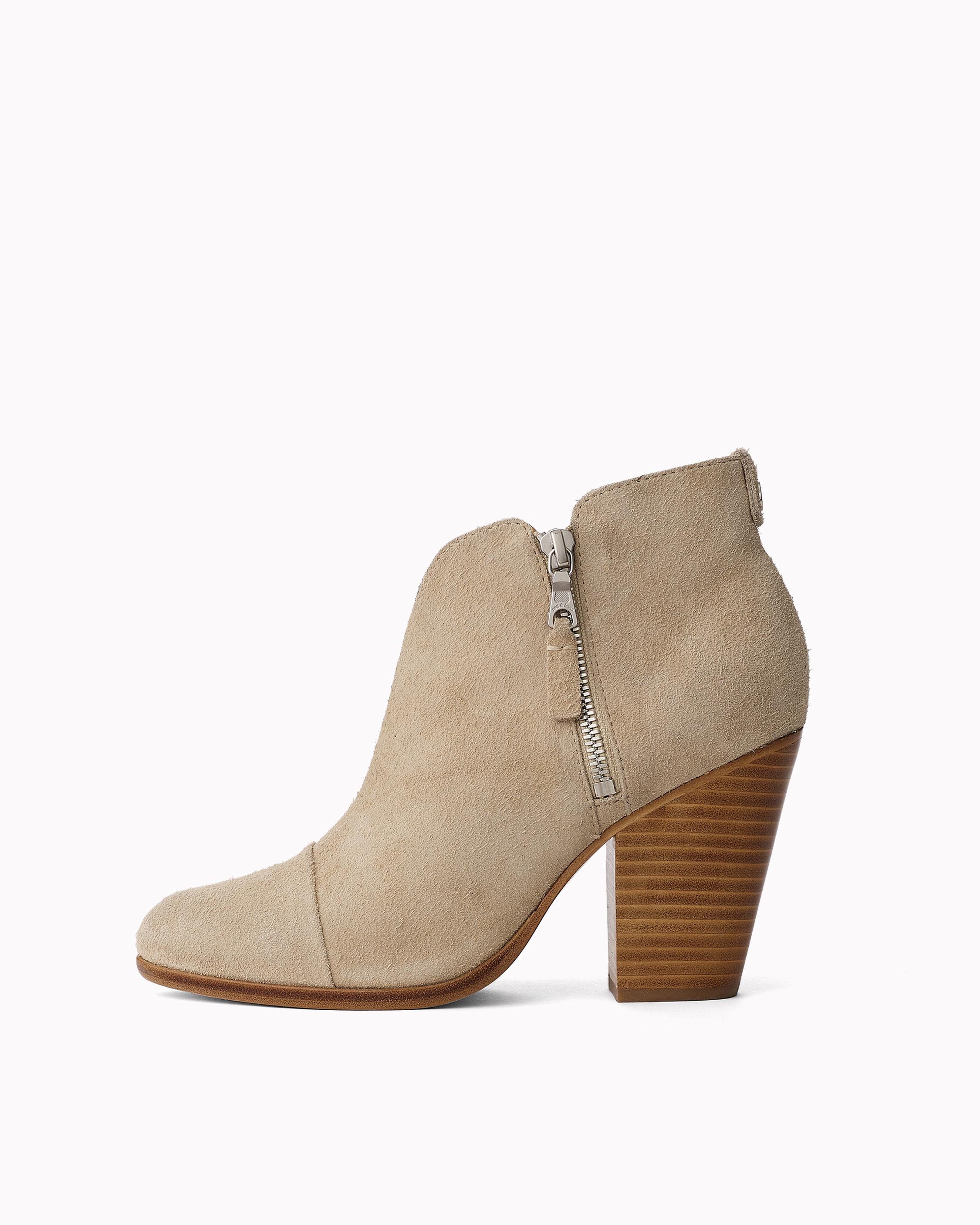rag and bone margot booties tan