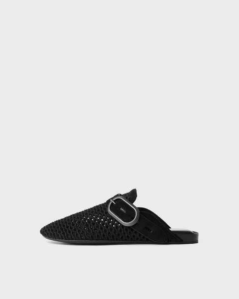 RAG & BONE Ansley Slide - Leather and Recycled Materials