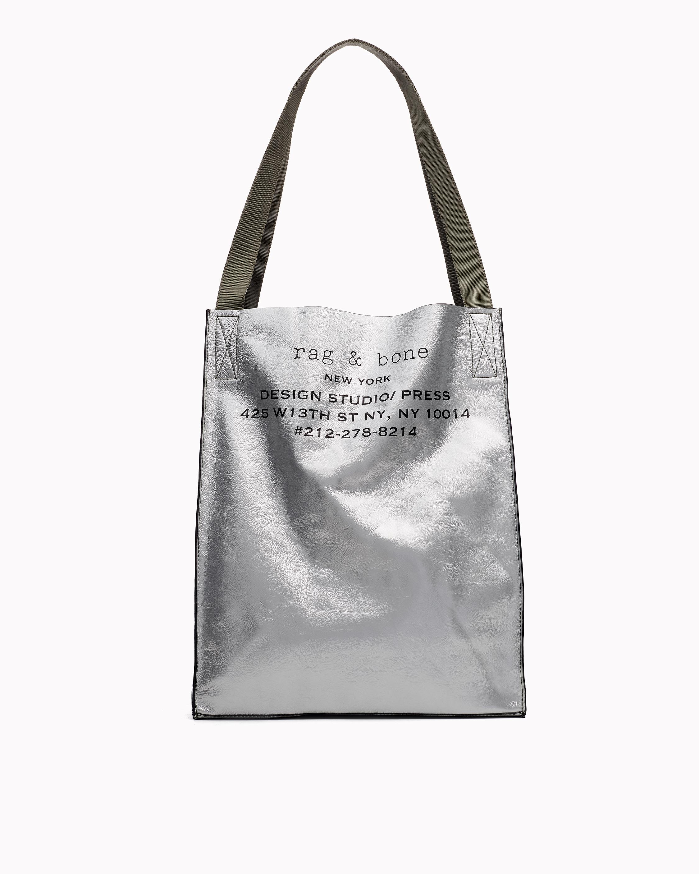 425 Packable Tote in Patent Leather | rag & bone
