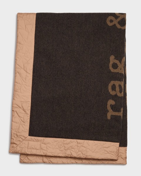 RAG & BONE Rb Logo Puffer Blanket