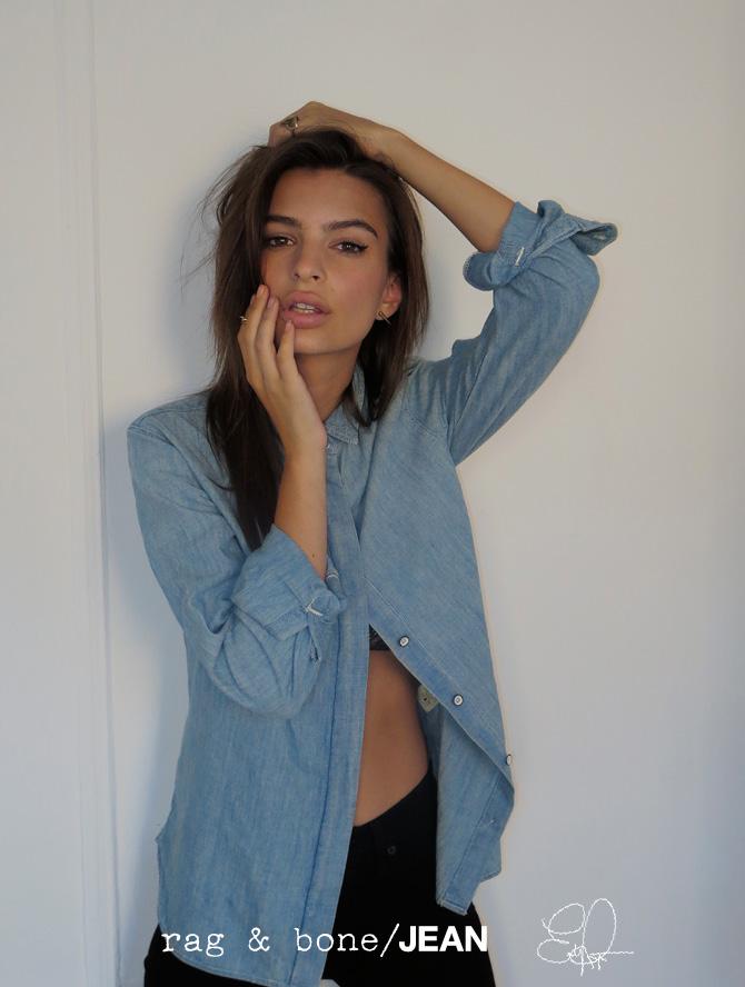 Emily Ratajkowski for D.I.Y. Project | rag & bone