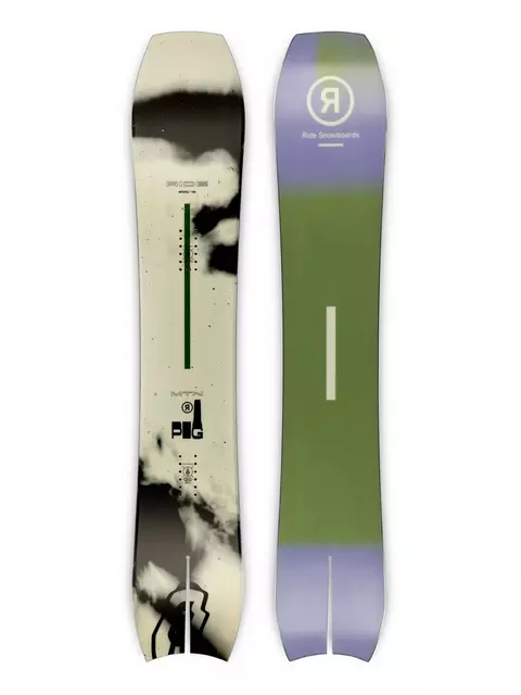 Fondsen cultuur fragment RIDE MTNPIG Snowboard 2023 | RIDE Snowboards
