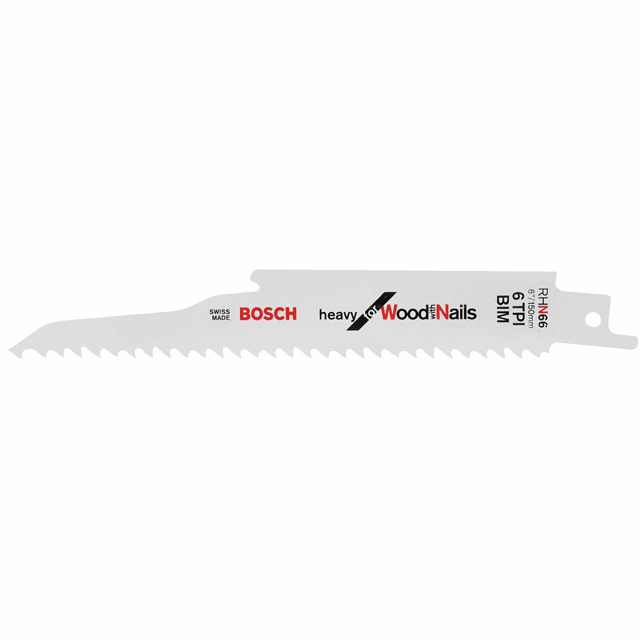 Bosch Heavy For Wood With Nails Reciprocating Saw Blades