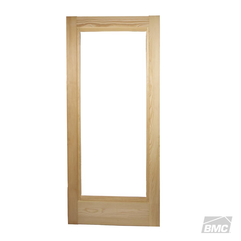 Cdc Pine Door 2 8 X 6 9 Ultra Vu W Sash And Screen Cdcuv2869sc Build With Bmc