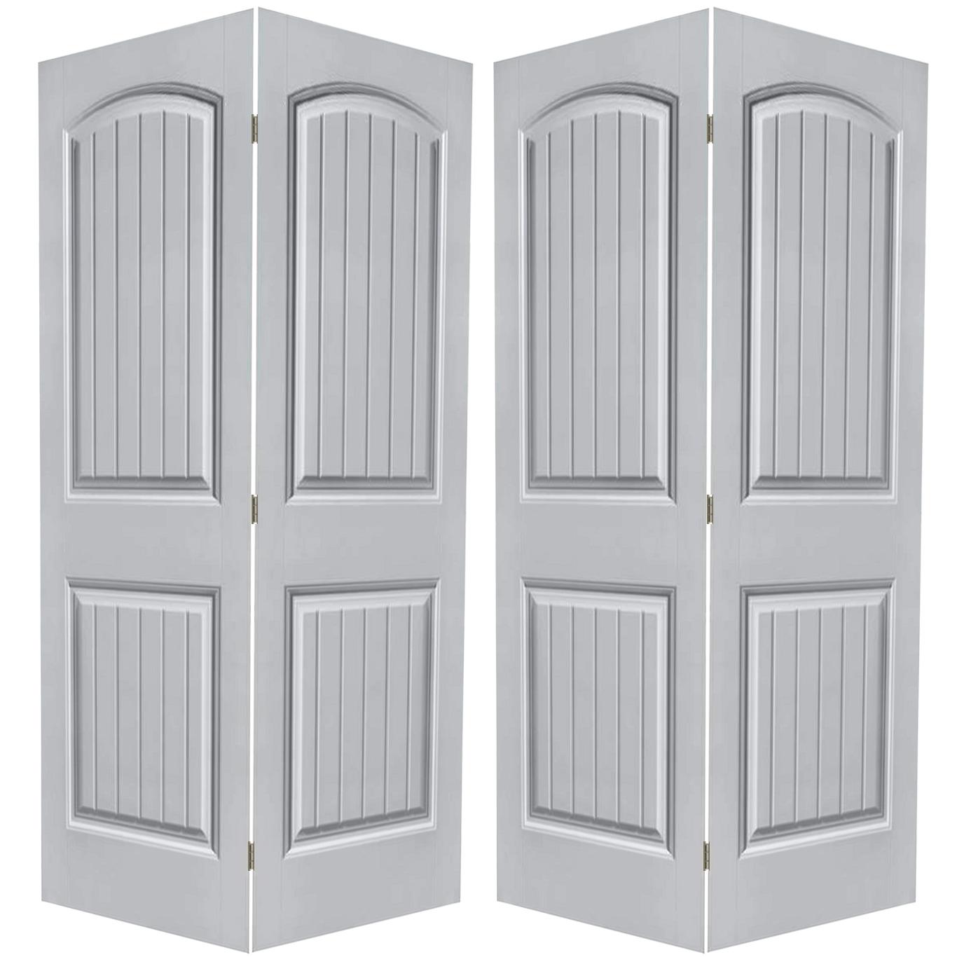Masonite Select Cheyenne 2 Panel Arch Top 4 Door Bifold